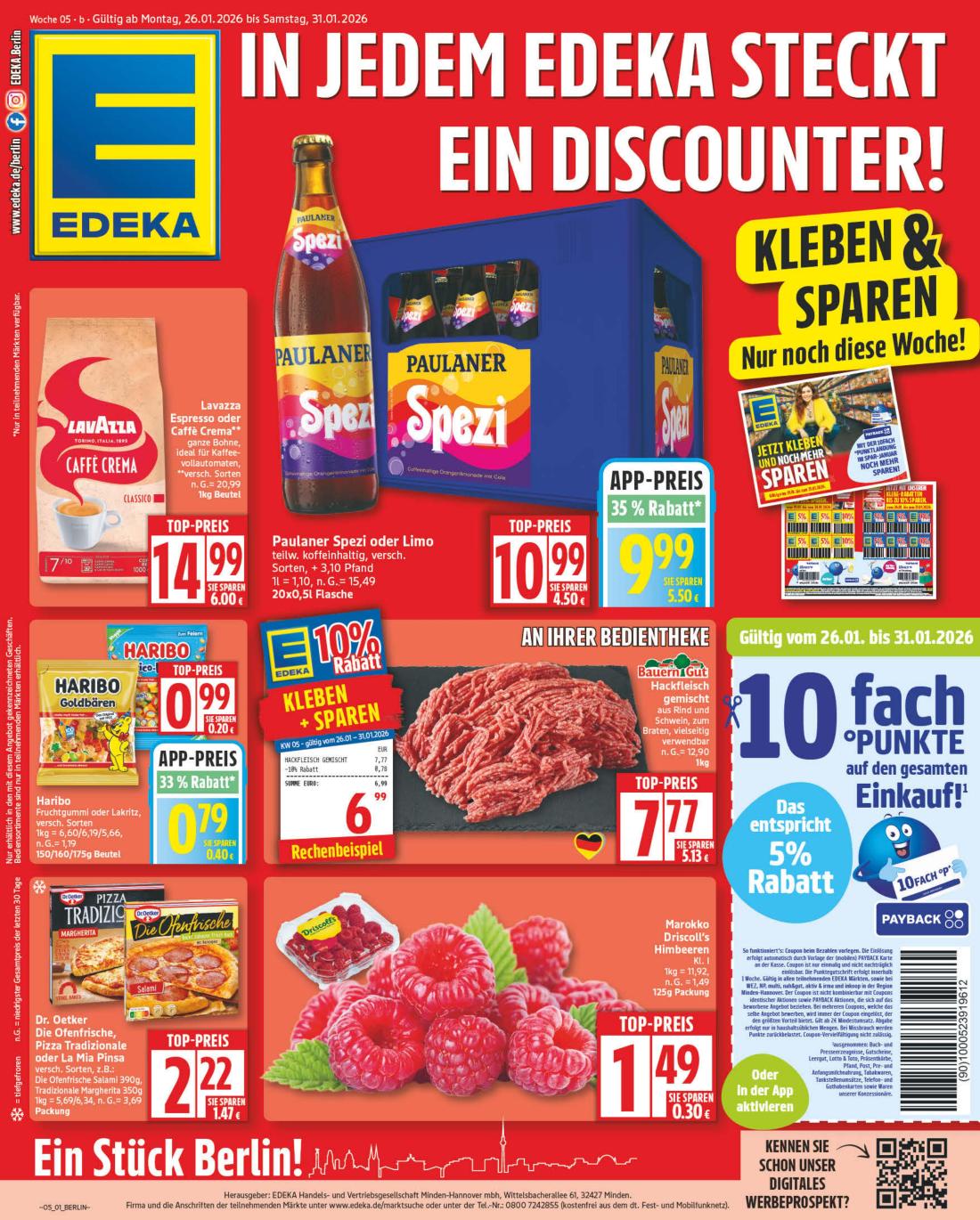 edeka - Edeka-Prospekt gültig vom 26.01. bis 31.01.