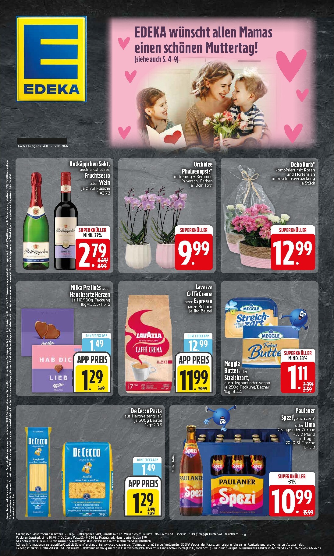 edeka - Edeka - Wochenangebote Prospekt – von Montag 04.05.2026 bis Samstag 09.05.2026 - page: 1
