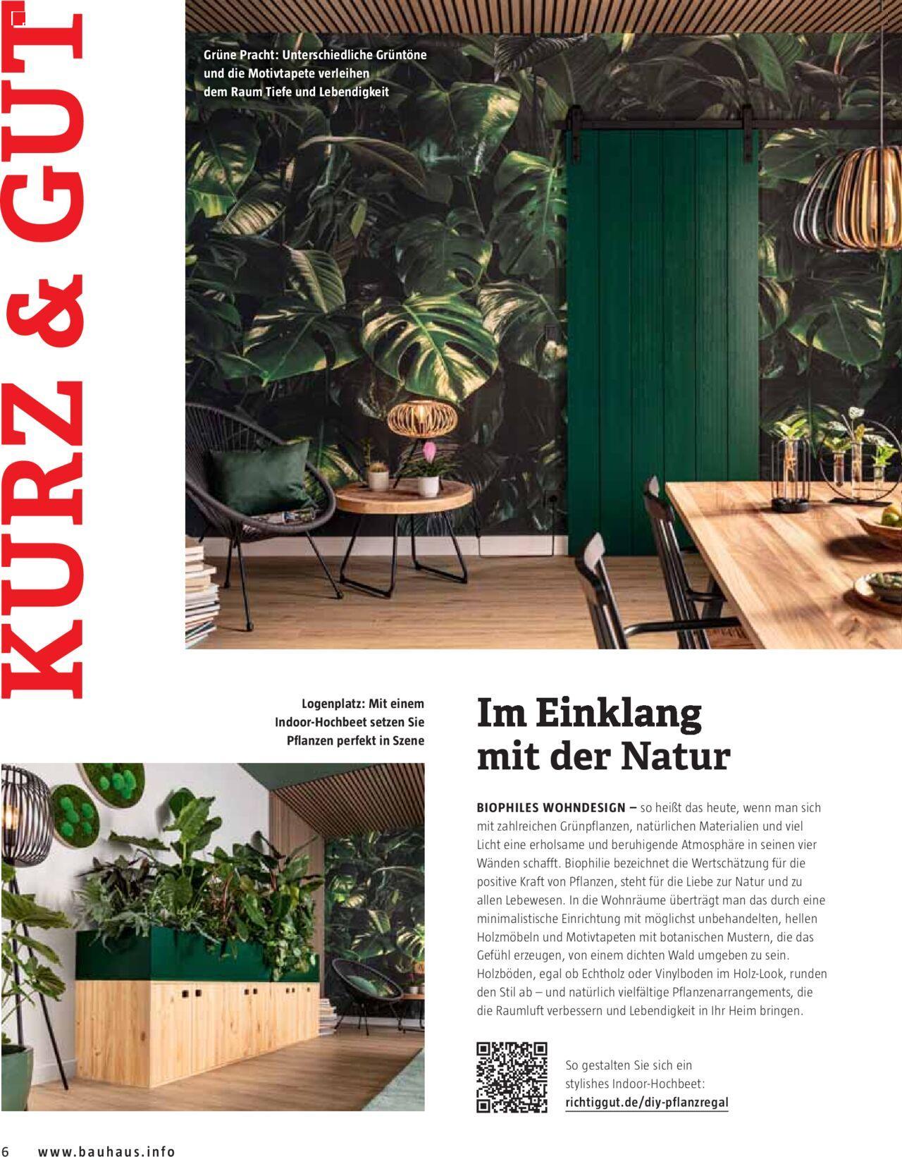 bauhaus - Bauhaus passt! Magazin 01.09.2024 - 31.01.2025 - page: 6 bauhaus - Bauhaus passt! Magazin 01.09.2024 - 31.01.2025 - page: 6