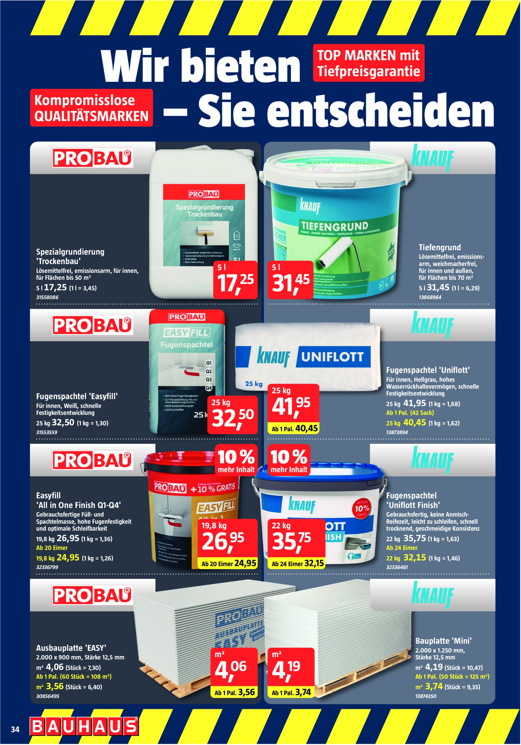bauhaus - BAUHAUS-Prospekt gültig von 31.05. bis 28.06. - page: 34 bauhaus - BAUHAUS-Prospekt gültig von 31.05. bis 28.06. - page: 34