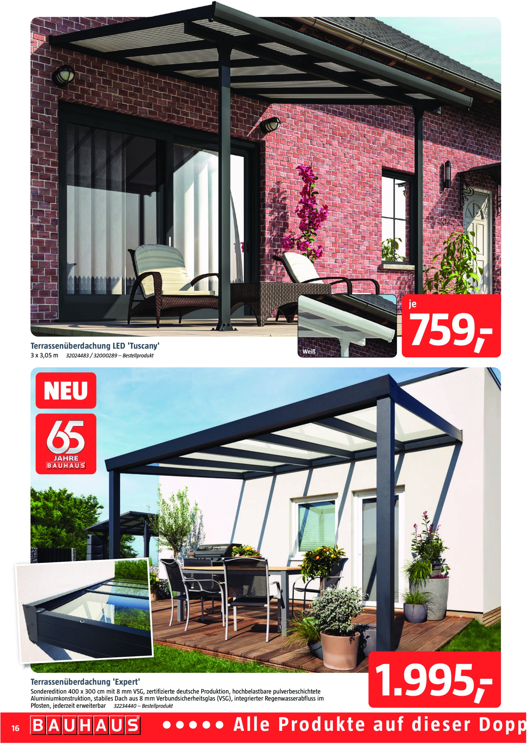 bauhaus - BAUHAUS-Prospekt gültig von 31.05. bis 28.06. - page: 16 bauhaus - BAUHAUS-Prospekt gültig von 31.05. bis 28.06. - page: 16
