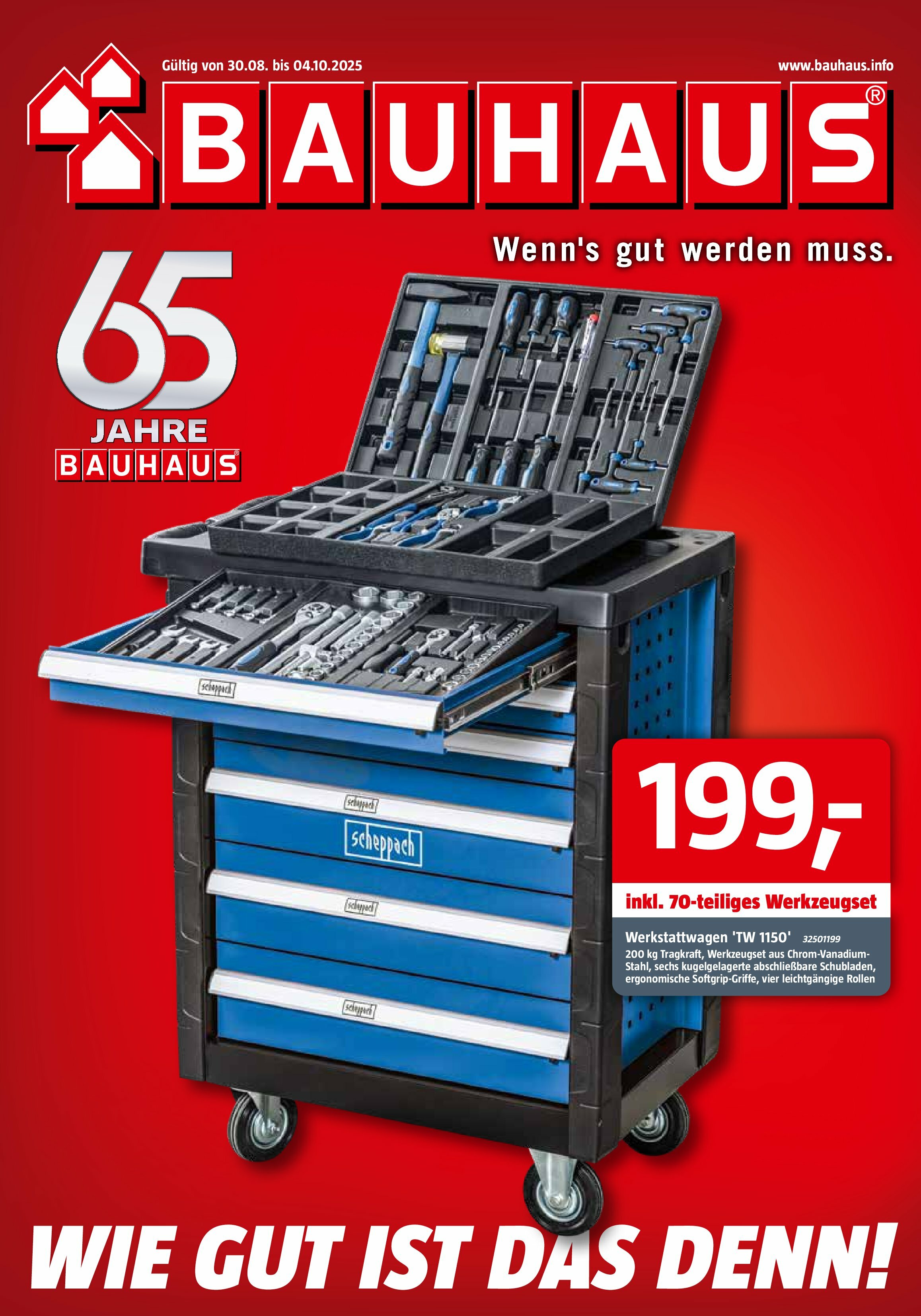 bauhaus - BAUHAUS-Prospekt gültig vom 30.08. bis 04.10.