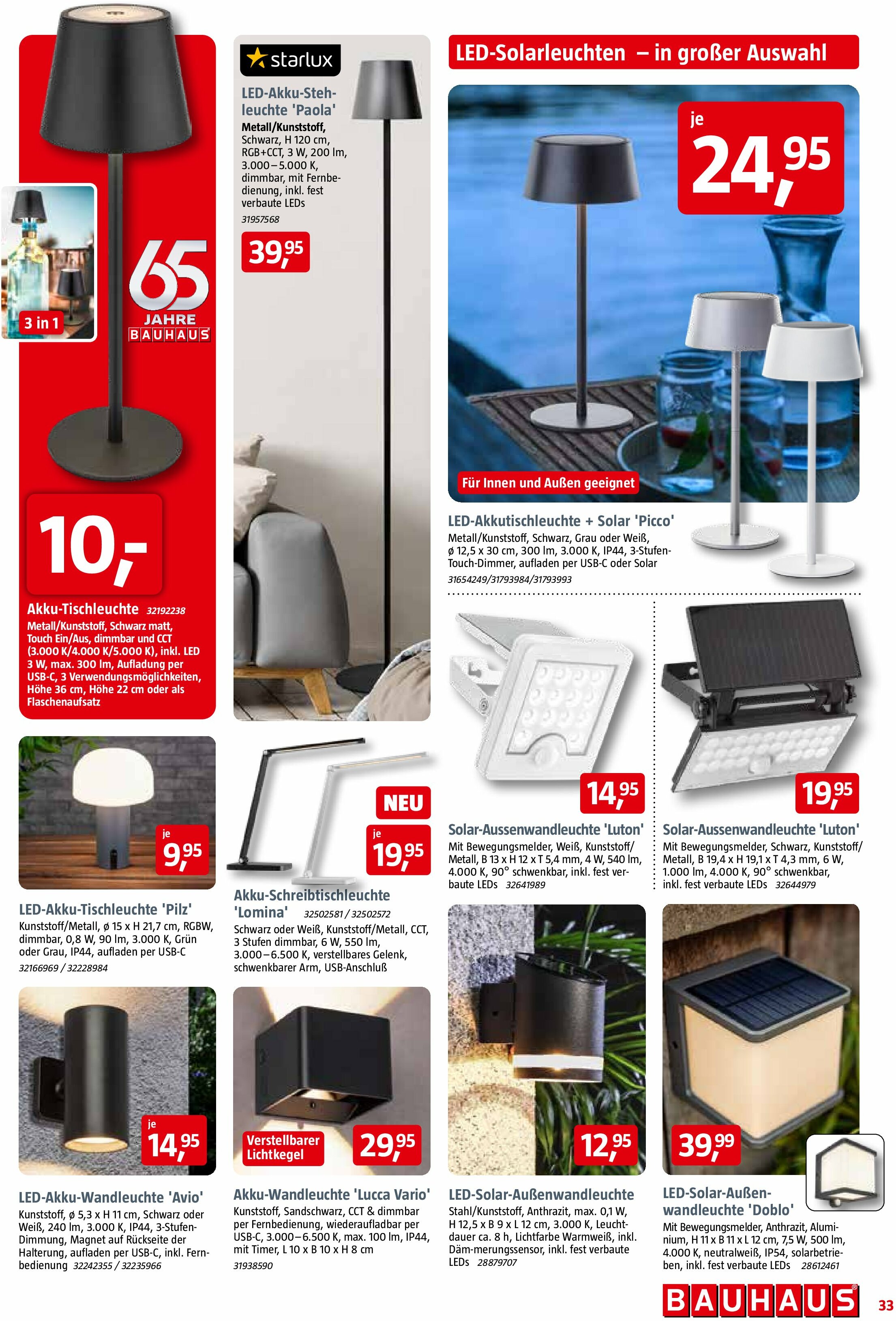 bauhaus - BAUHAUS-Prospekt gültig vom 30.08. bis 04.10. - page: 33