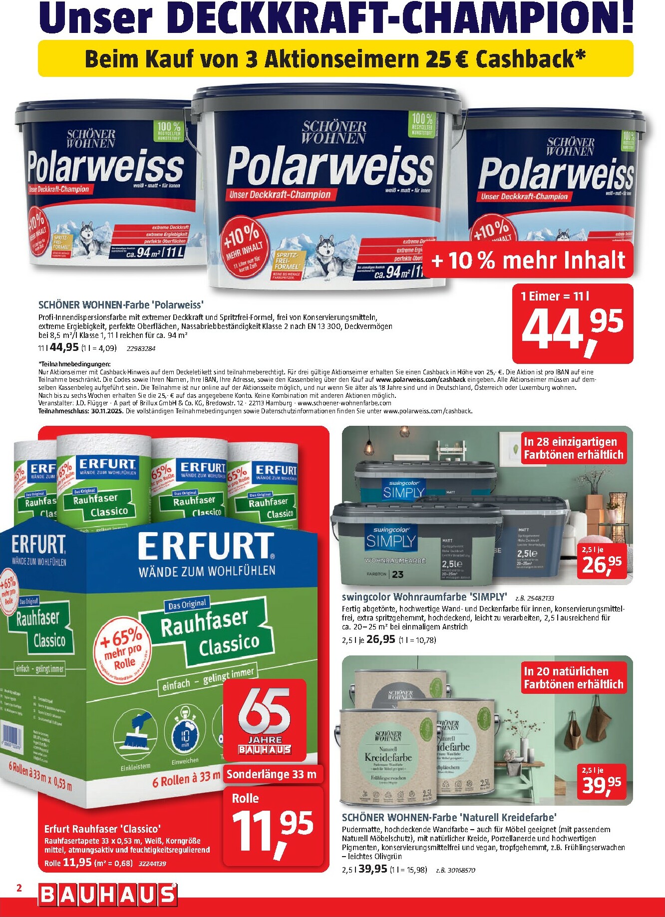 bauhaus - BAUHAUS-Prospekt gültig vom 04.10. bis 01.11. - page: 2