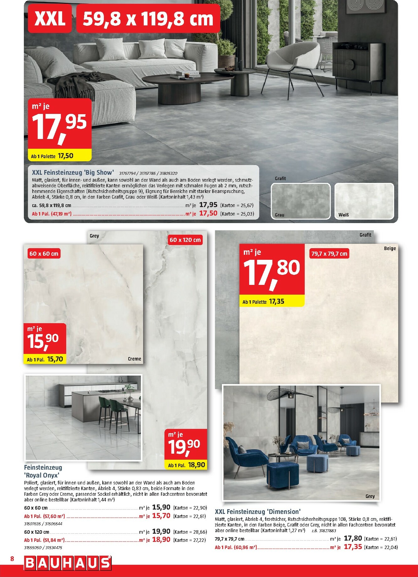 bauhaus - BAUHAUS-Prospekt gültig vom 04.10. bis 01.11. - page: 8