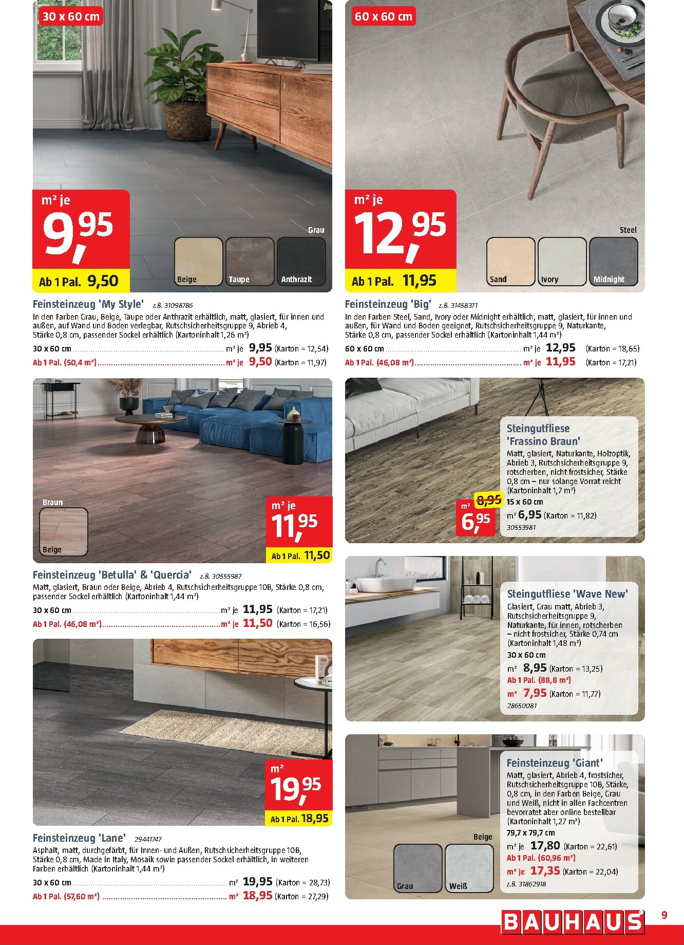 bauhaus - BAUHAUS-Prospekt gültig vom 04.10. bis 01.11. - page: 9