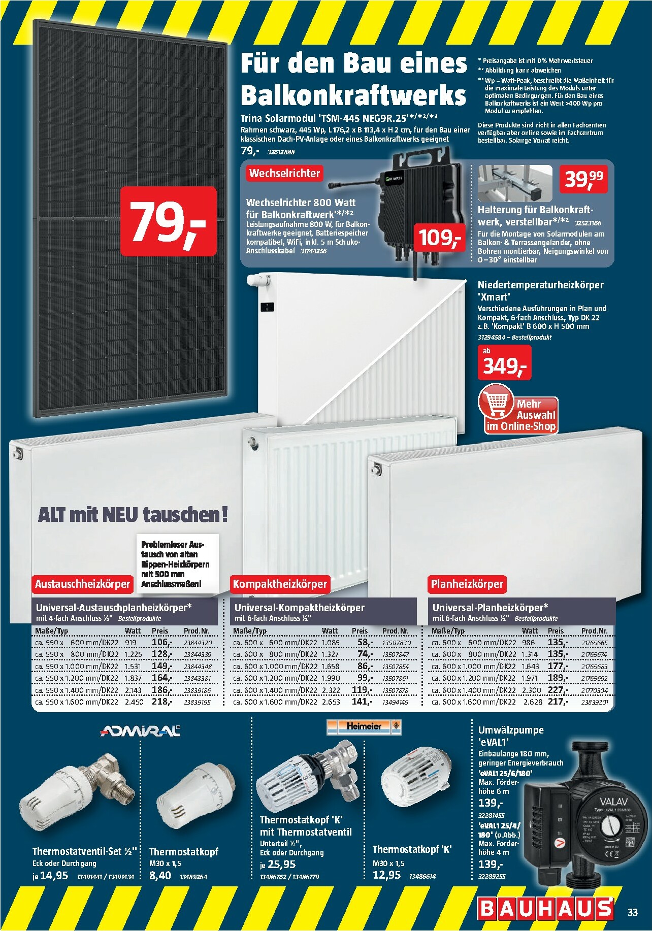 bauhaus - BAUHAUS-Prospekt gültig vom 04.10. bis 01.11. - page: 33
