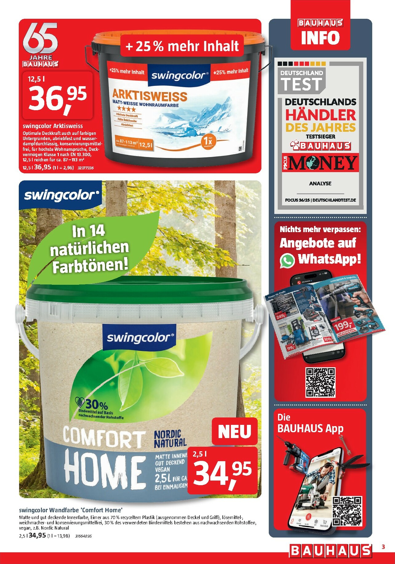 bauhaus - BAUHAUS-Prospekt gültig vom 04.10. bis 01.11. - page: 3
