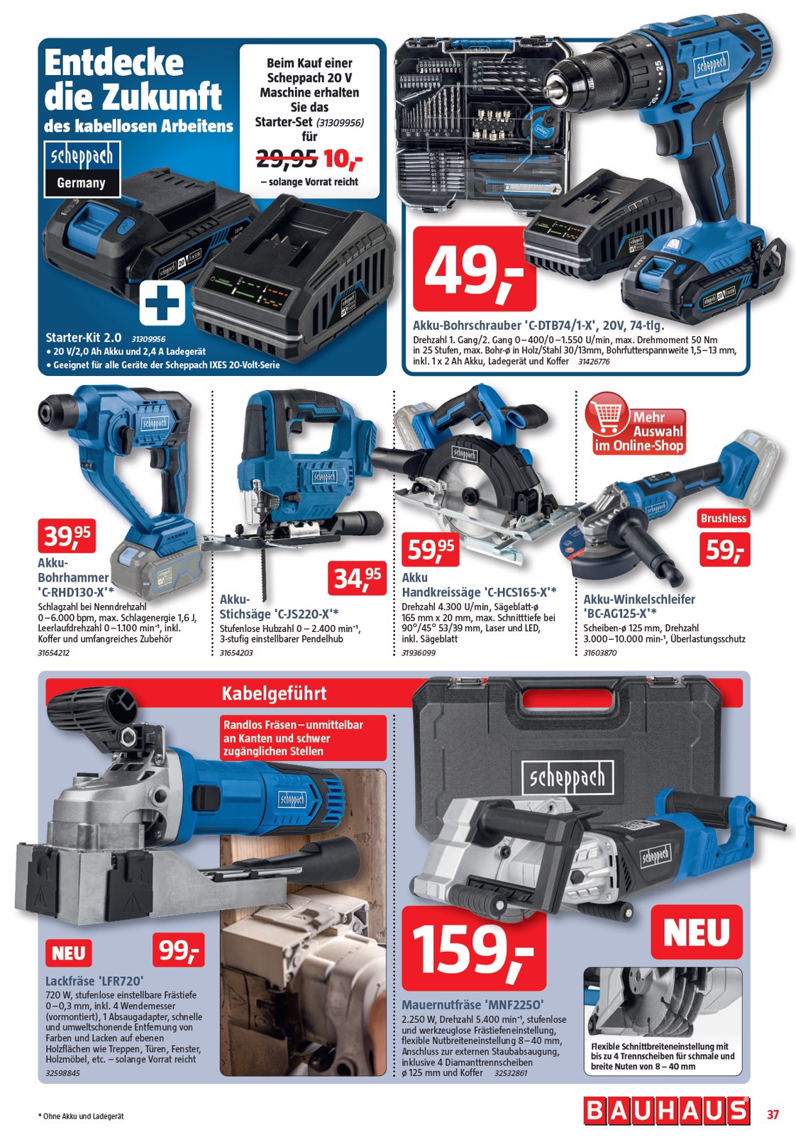 bauhaus - BAUHAUS-Prospekt gültig vom 29.11. bis 03.01. - page: 37