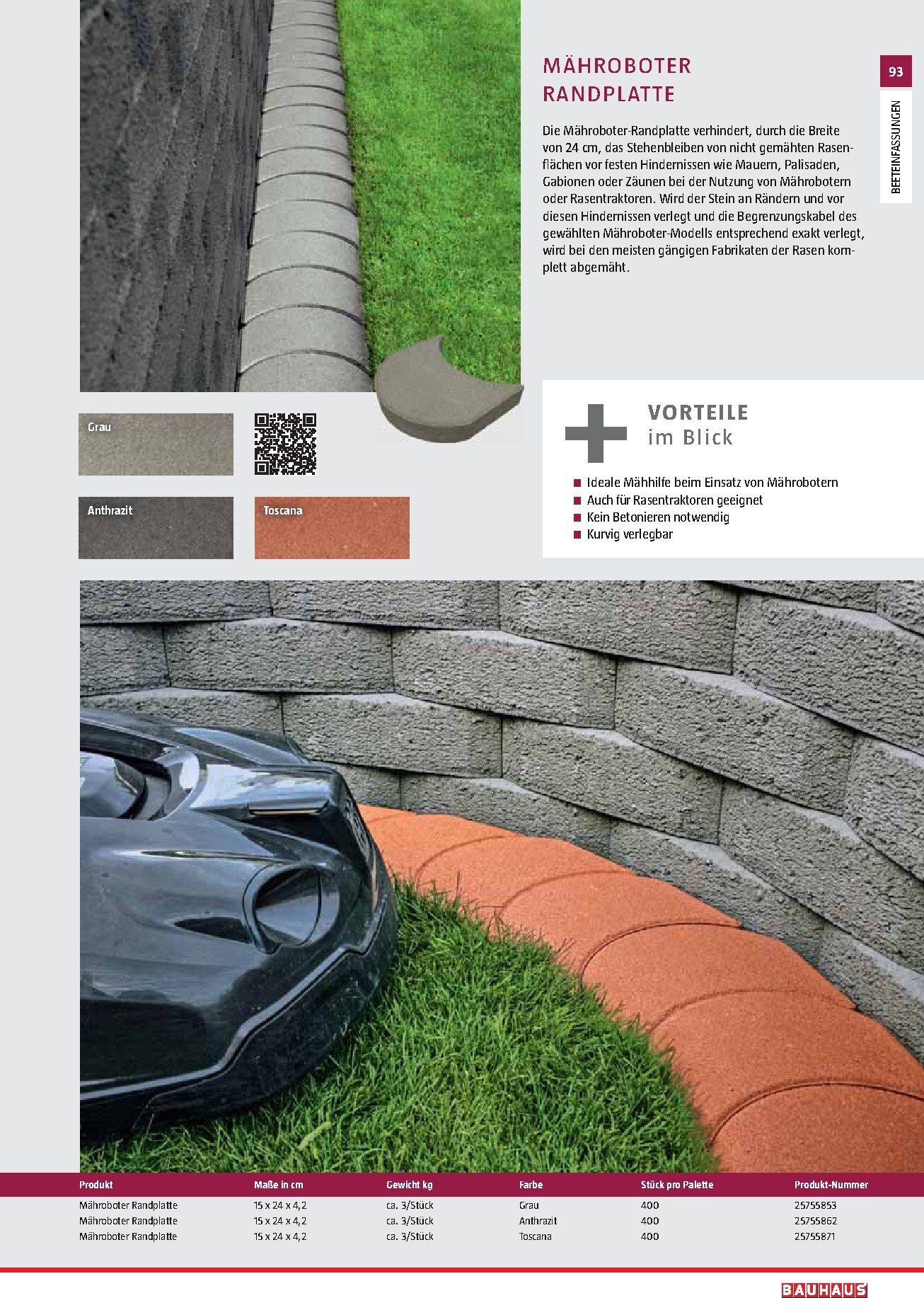 bauhaus - BAUHAUS - Gartenbaumaterialien Prospekt – von Montag 13.04.2026 bis Dienstag 30.06.2026 - page: 93