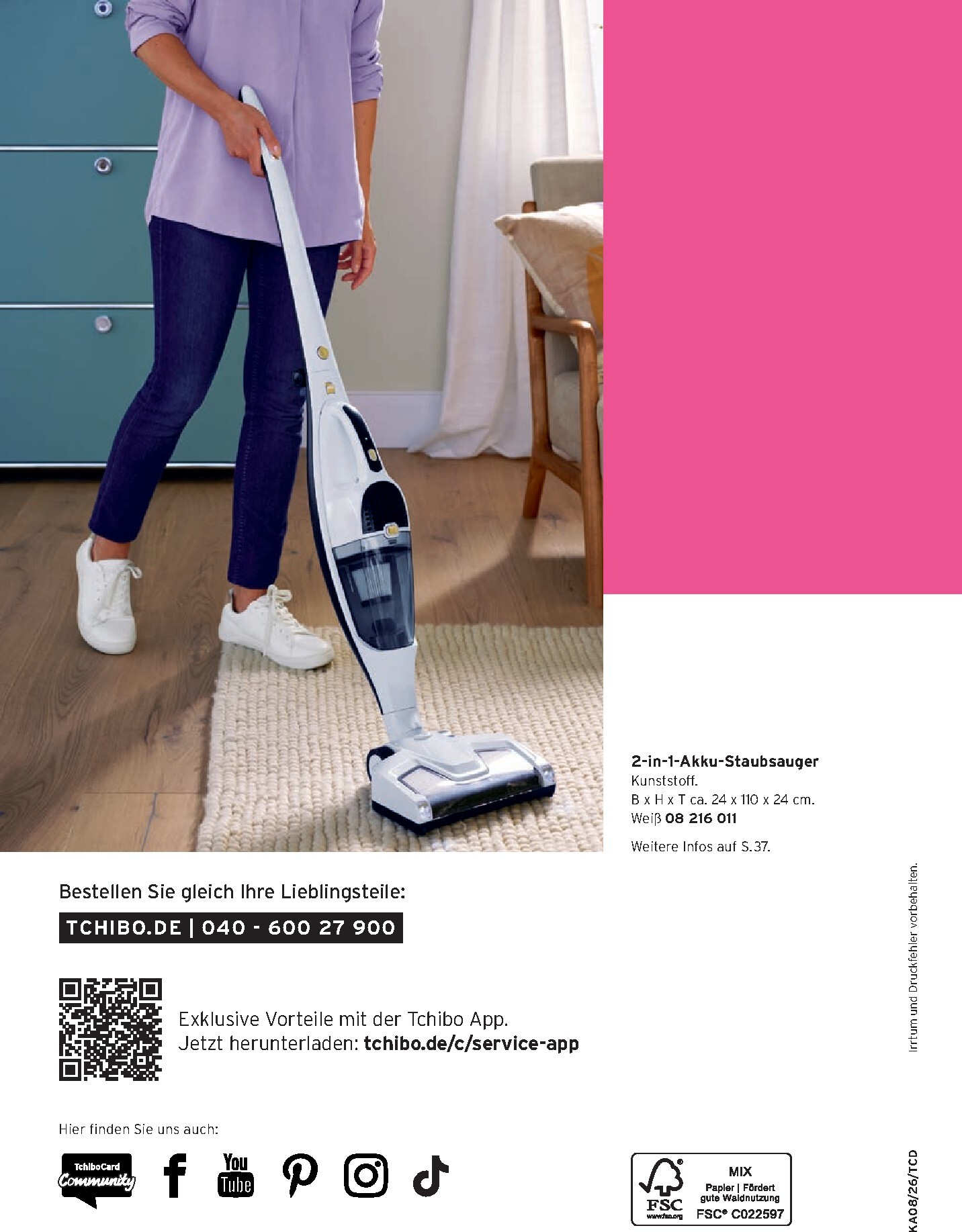 tchibo - Tchibo Prospekt nächste Woche – von Samstag 01.08.2026 bis Montag 31.08.2026 - page: 172
