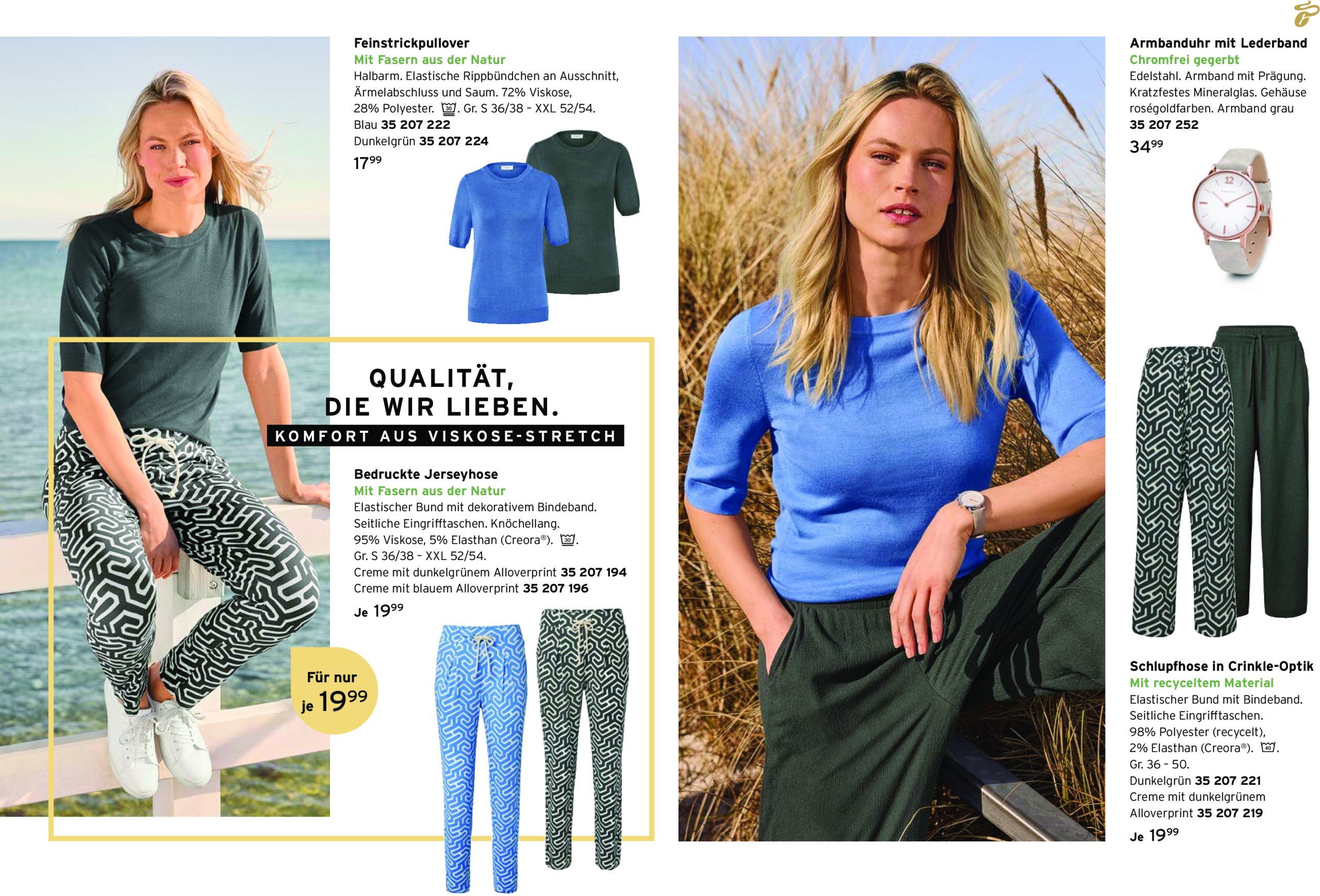 tchibo - Tchibo - Dünen, Wind & frische Looks-Prospekt gültig vom 28.07. bis 17.08. - page: 4