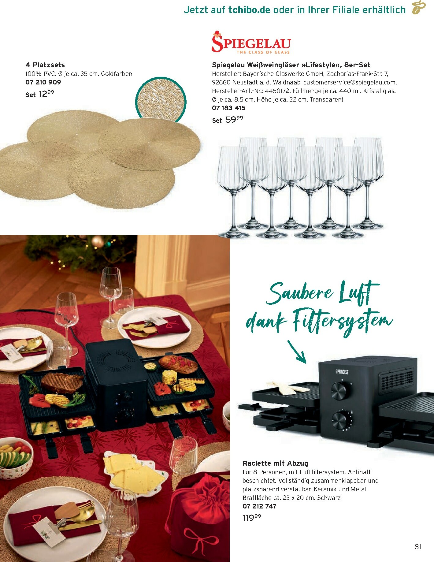 tchibo - Tchibo - Die Freude am süßen Nichtstun-Prospekt gültig vom 01.12. bis 31.12. - page: 81