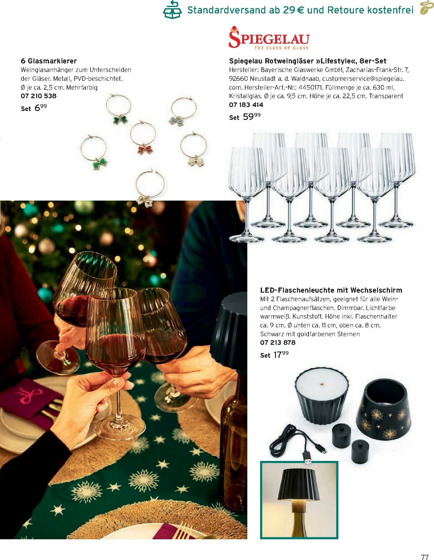 tchibo - Tchibo - Die Freude am süßen Nichtstun-Prospekt gültig vom 01.12. bis 31.12. - page: 77