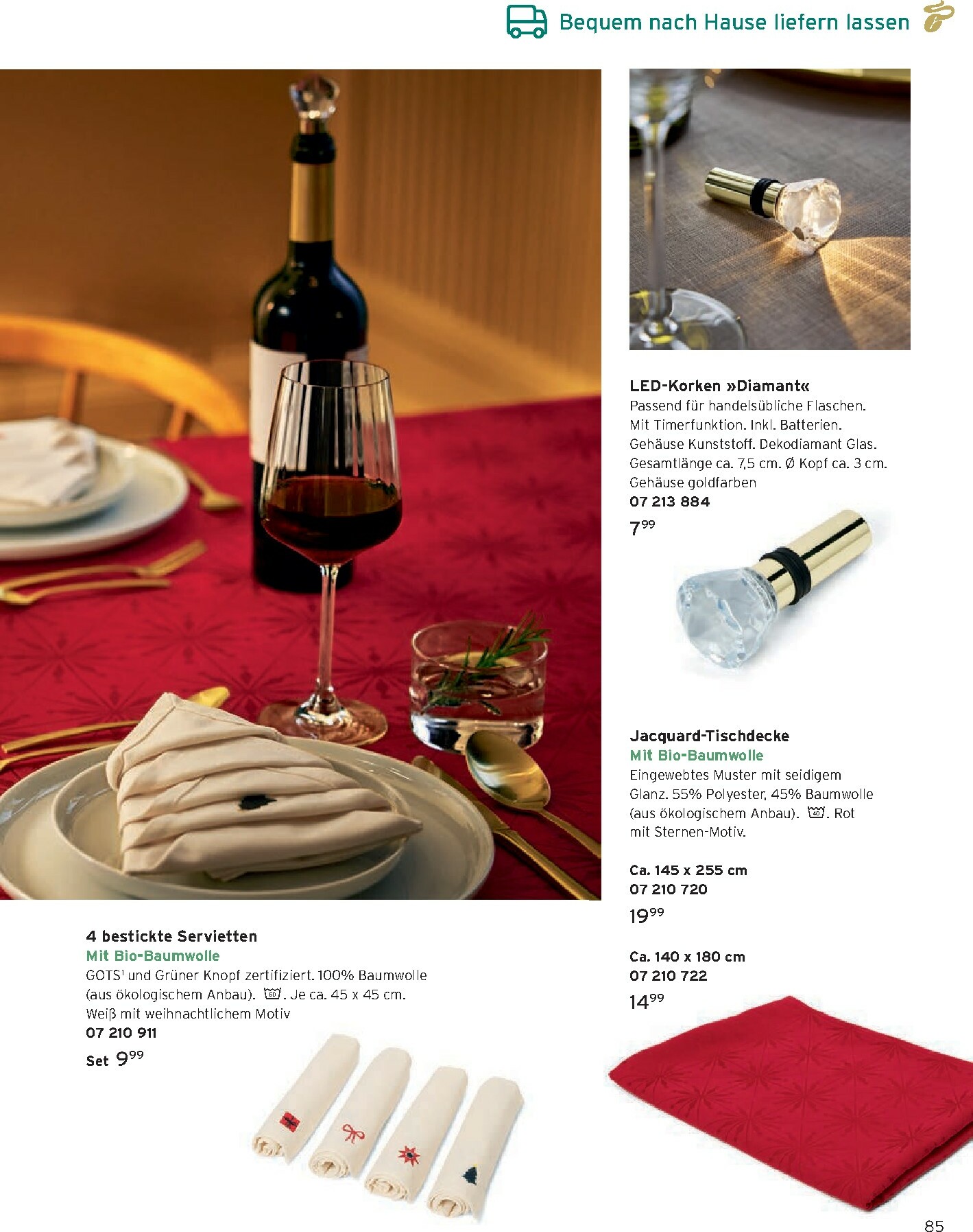 tchibo - Tchibo - Die Freude am süßen Nichtstun-Prospekt gültig vom 01.12. bis 31.12. - page: 85