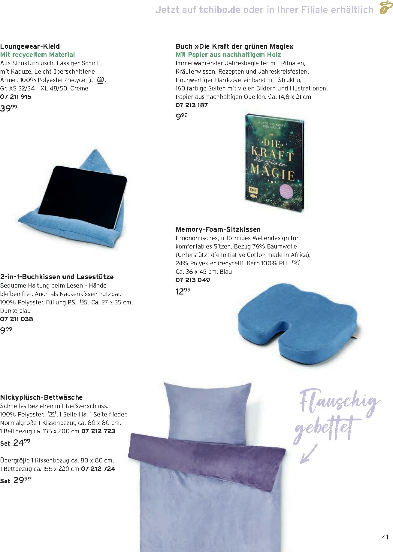 tchibo - Tchibo - Die Freude am süßen Nichtstun-Prospekt gültig vom 01.12. bis 31.12. - page: 41