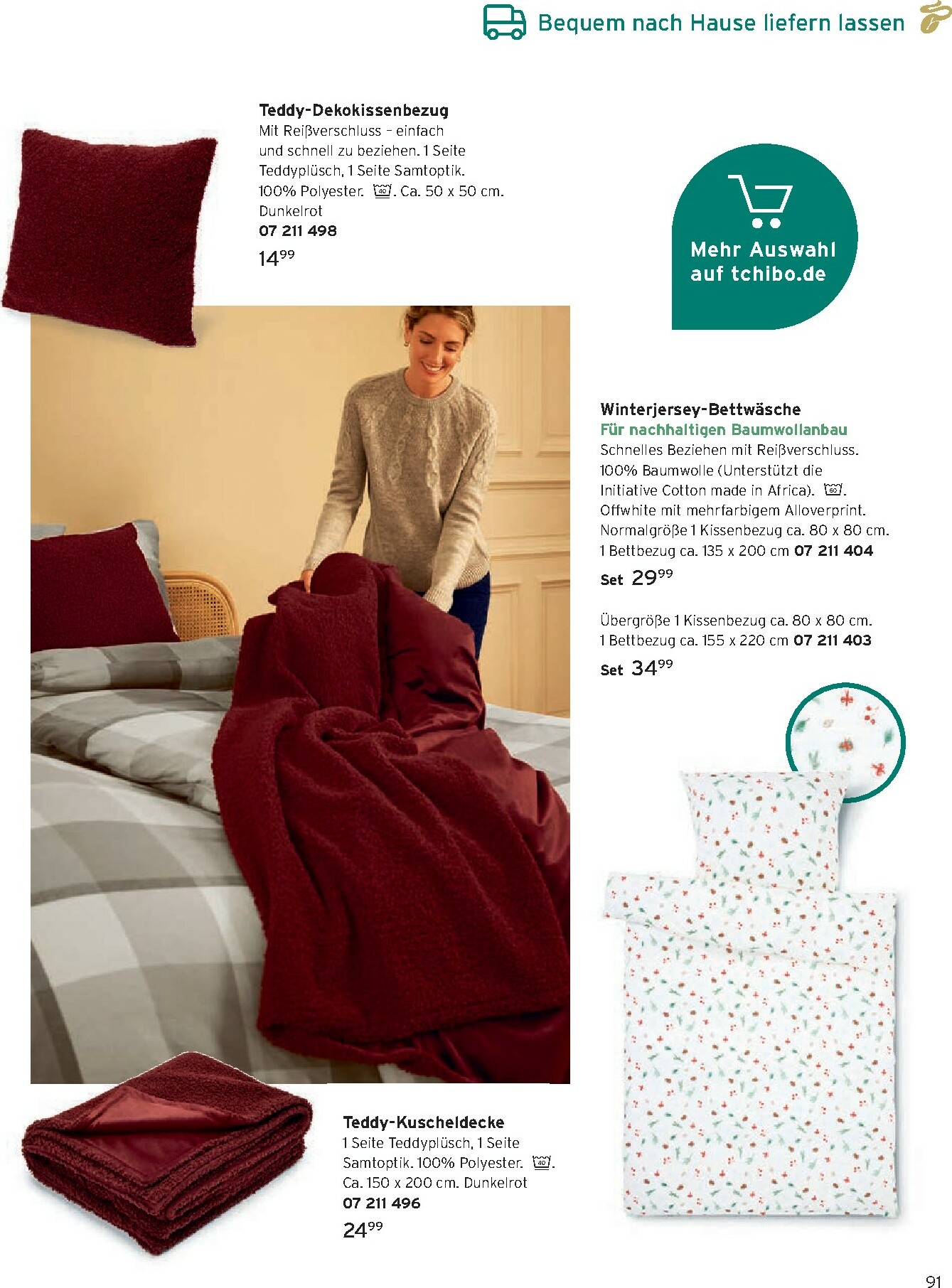 tchibo - Tchibo - Die Freude am süßen Nichtstun-Prospekt gültig vom 01.12. bis 31.12. - page: 91