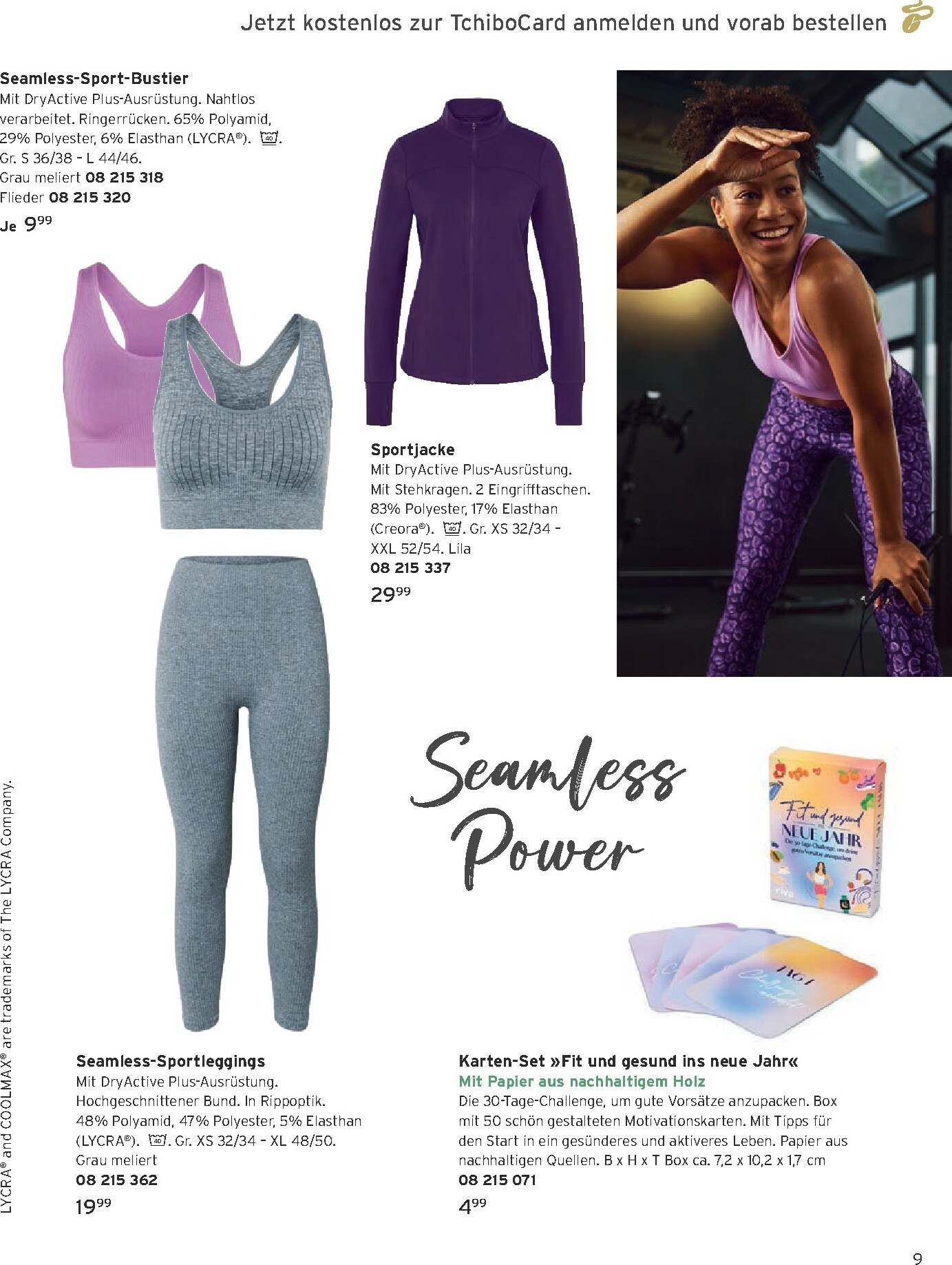 tchibo - Tchibo - Katalog Back to gym-Prospekt gültig vom 01.01. bis 31.01. - page: 9