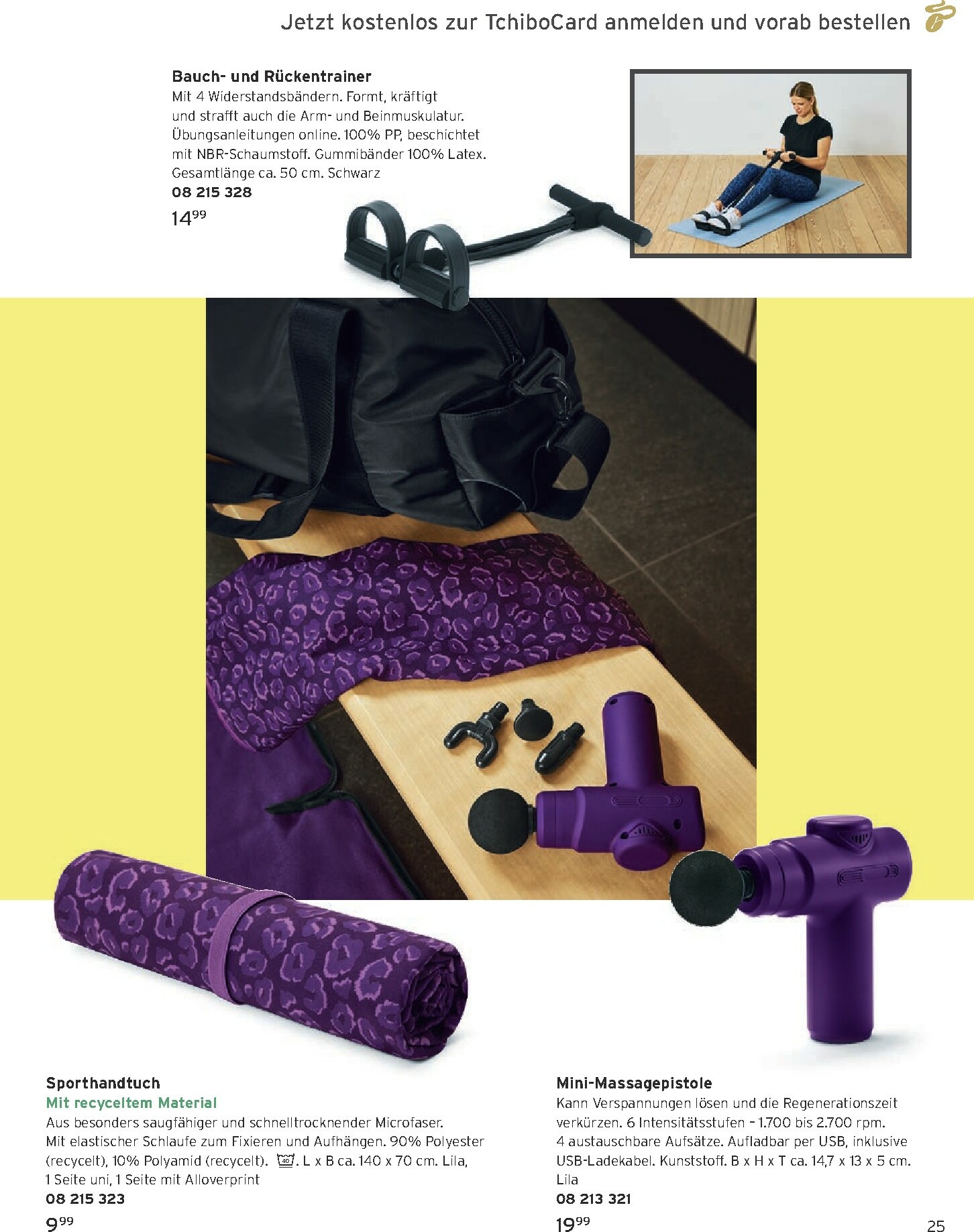 tchibo - Tchibo - Katalog Back to gym-Prospekt gültig vom 01.01. bis 31.01. - page: 25
