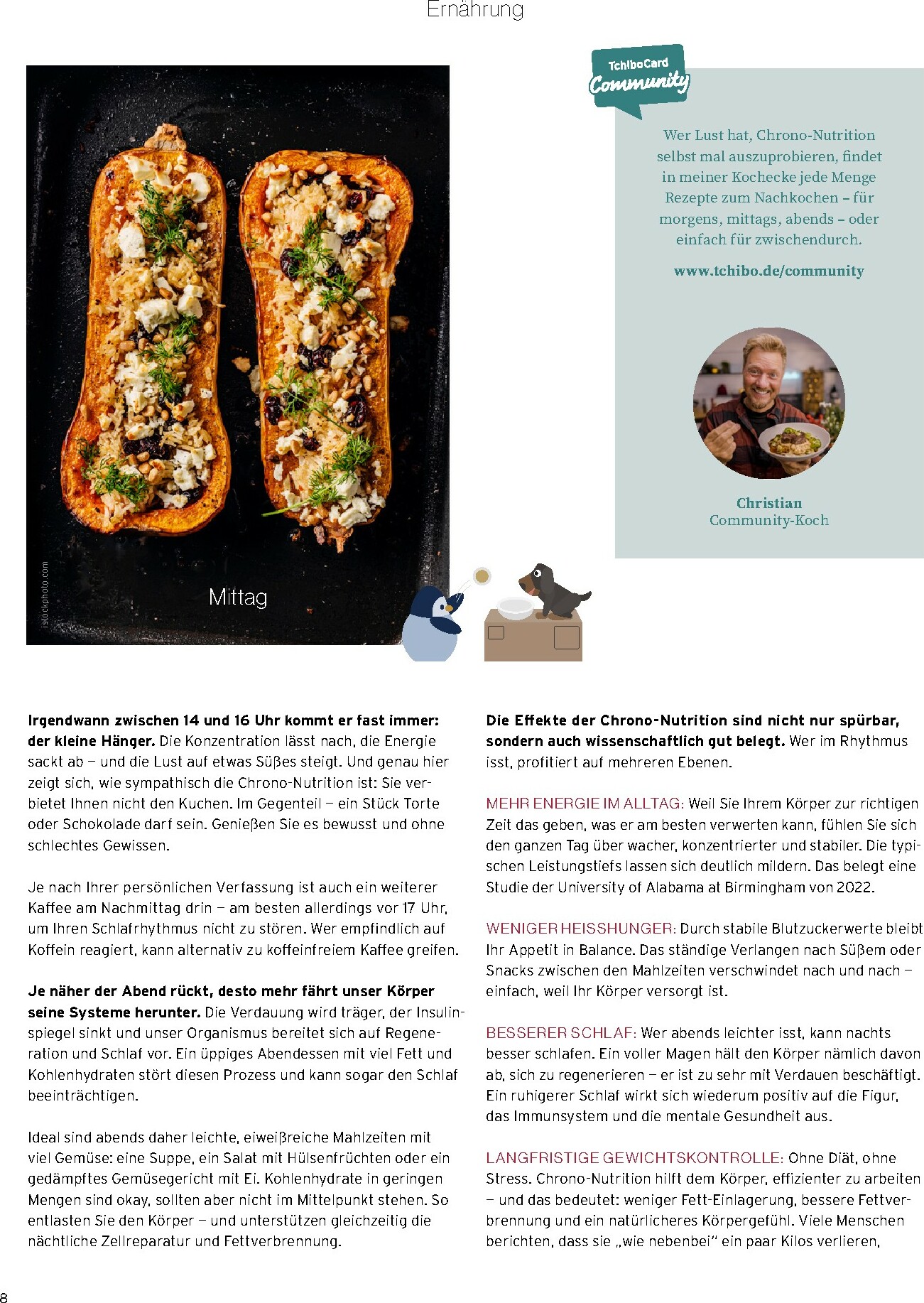 tchibo - Tchibo - Das Kundenmagazin: Tchibo Momente-Prospekt gültig vom 01.01. bis 21.03. - page: 8