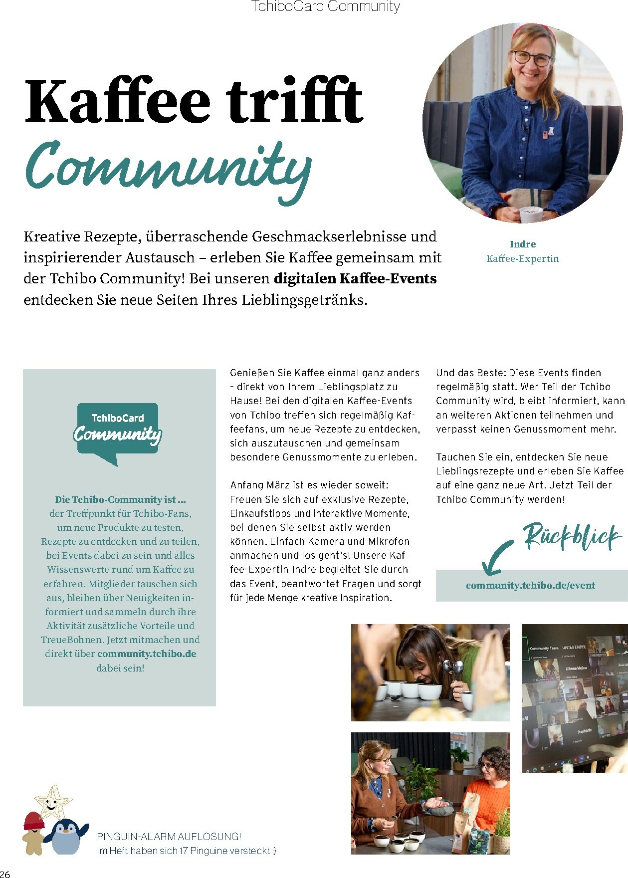 tchibo - Tchibo - Das Kundenmagazin: Tchibo Momente-Prospekt gültig vom 01.01. bis 21.03. - page: 26