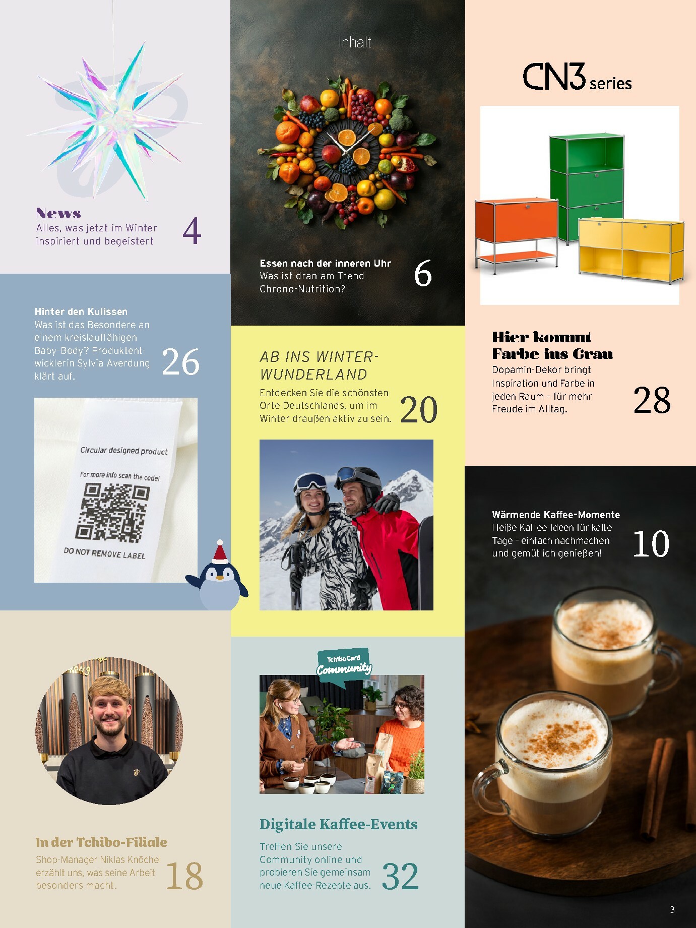 tchibo - Tchibo - Das Kundenmagazin: Tchibo Momente-Prospekt gültig vom 01.01. bis 21.03. - page: 3