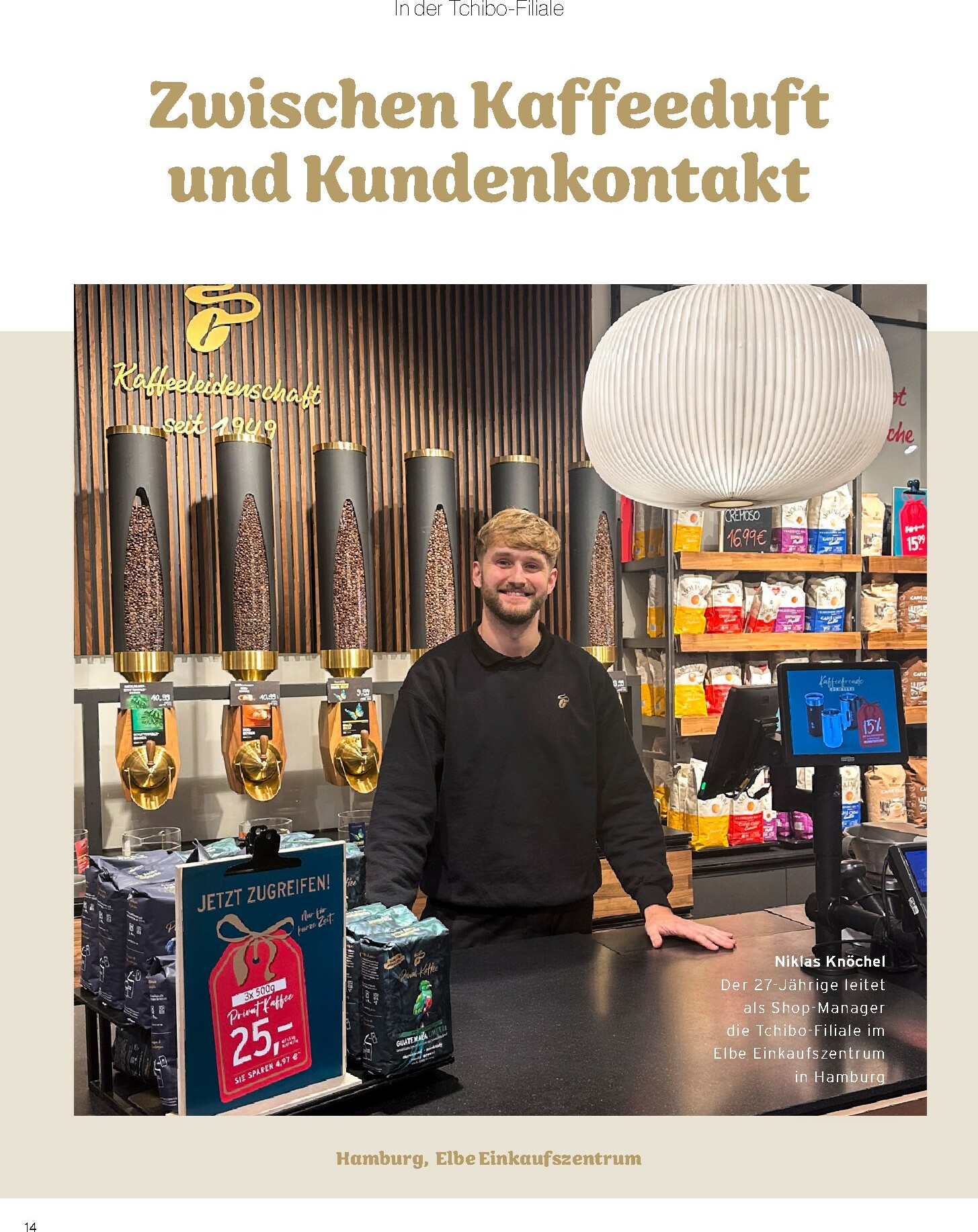 tchibo - Tchibo - Das Kundenmagazin: Tchibo Momente-Prospekt gültig vom 01.01. bis 21.03. - page: 14