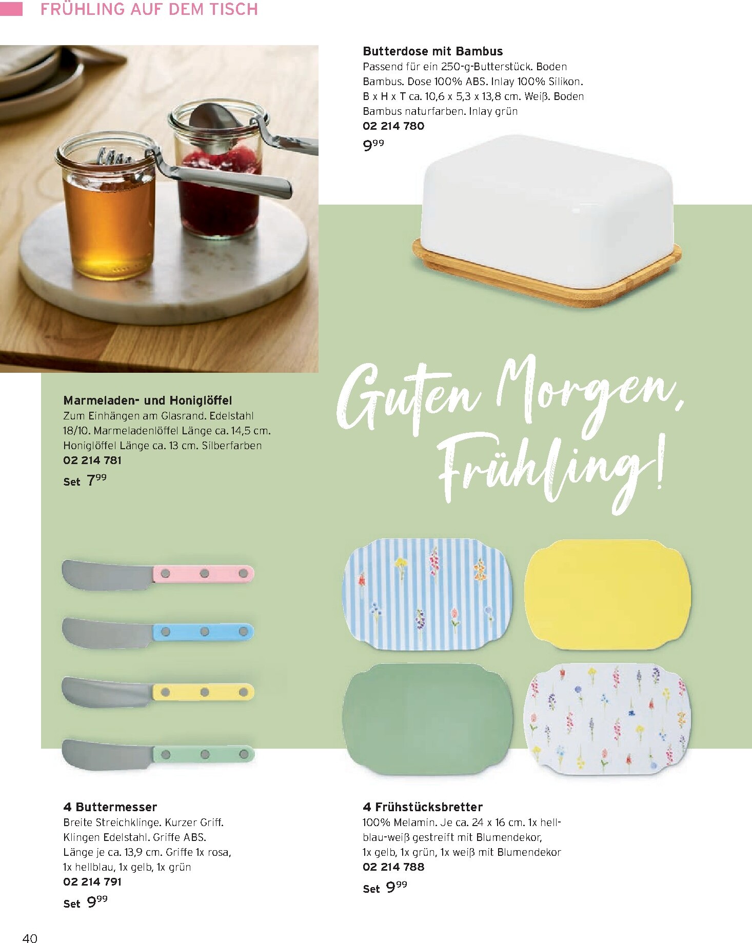 tchibo - Tchibo - Frühling auf dem Tisch-Prospekt gültig vom 01.03.2026 bis 31.03.2026 - page: 40