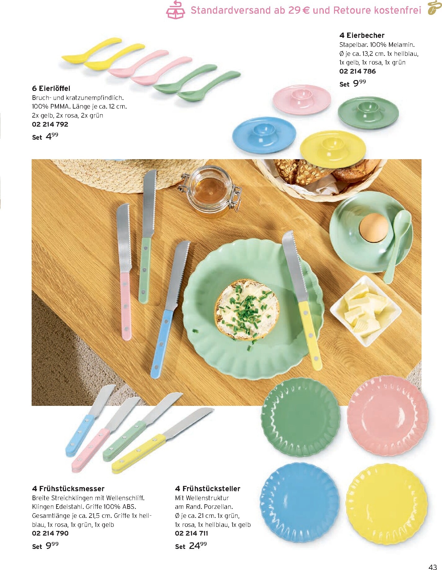 tchibo - Tchibo - Frühling auf dem Tisch-Prospekt gültig vom 01.03.2026 bis 31.03.2026 - page: 43