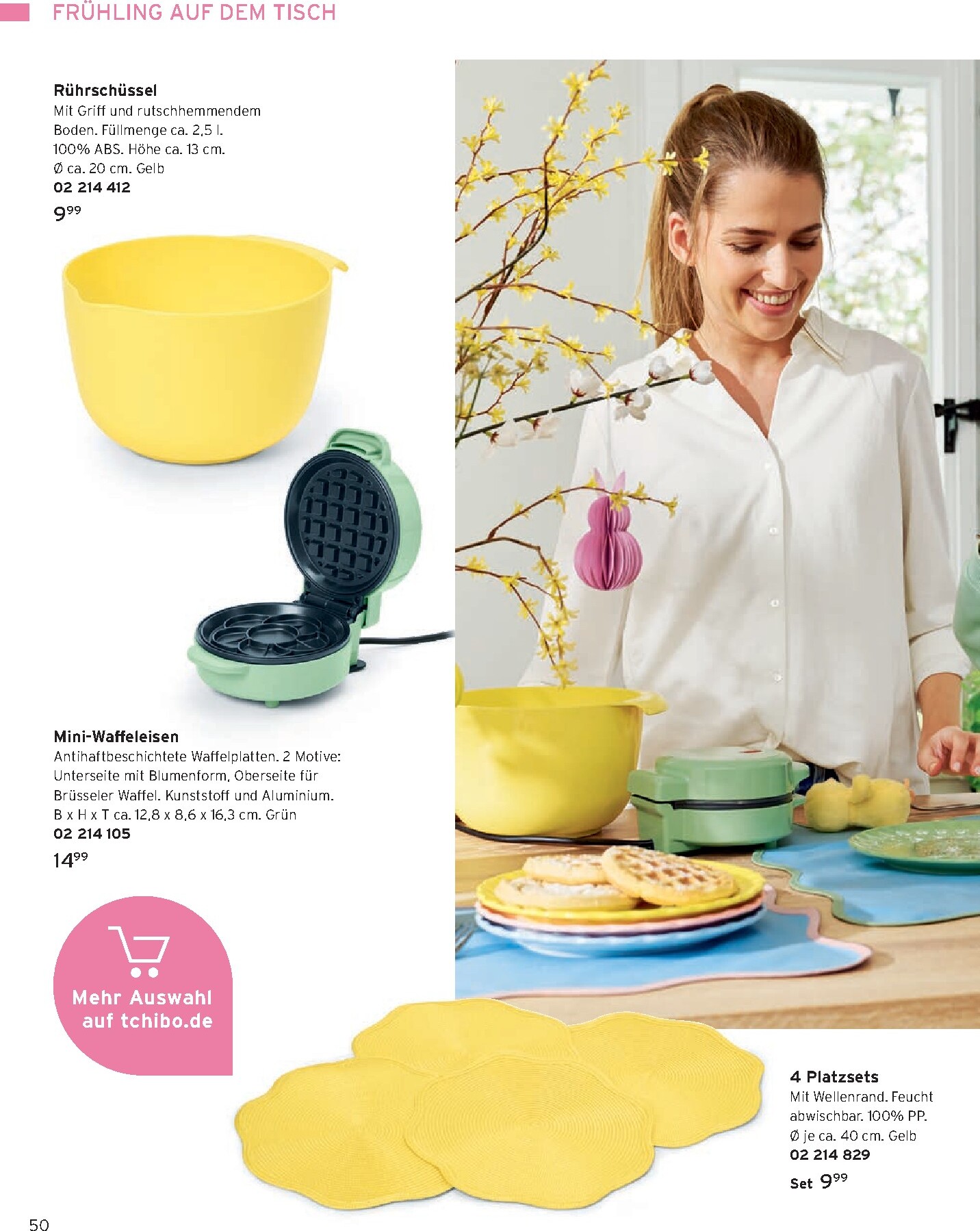 tchibo - Tchibo - Frühling auf dem Tisch-Prospekt gültig vom 01.03.2026 bis 31.03.2026 - page: 50