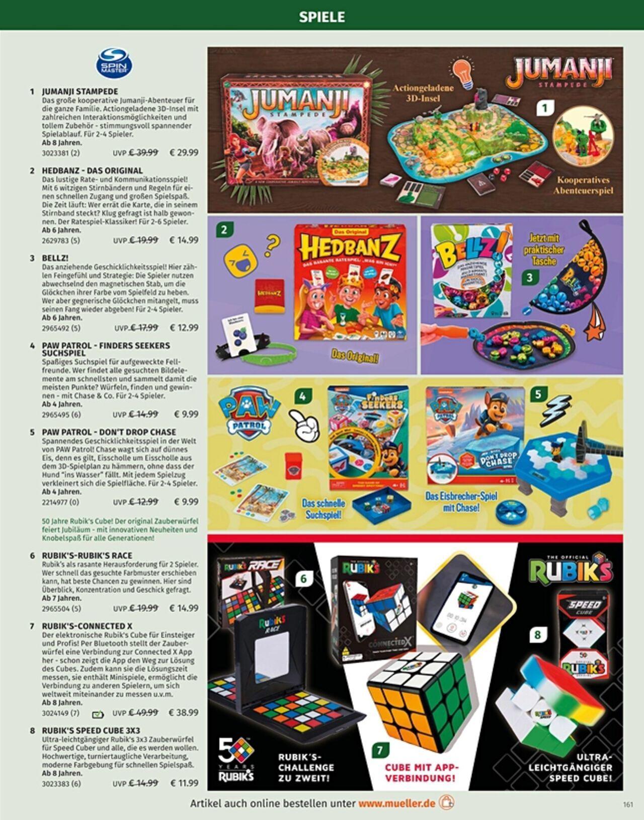 muller - Müller Spielwarenkatalog 28.10.2024 - 31.12.2024 - page: 161 muller - Müller Spielwarenkatalog 28.10.2024 - 31.12.2024 - page: 161