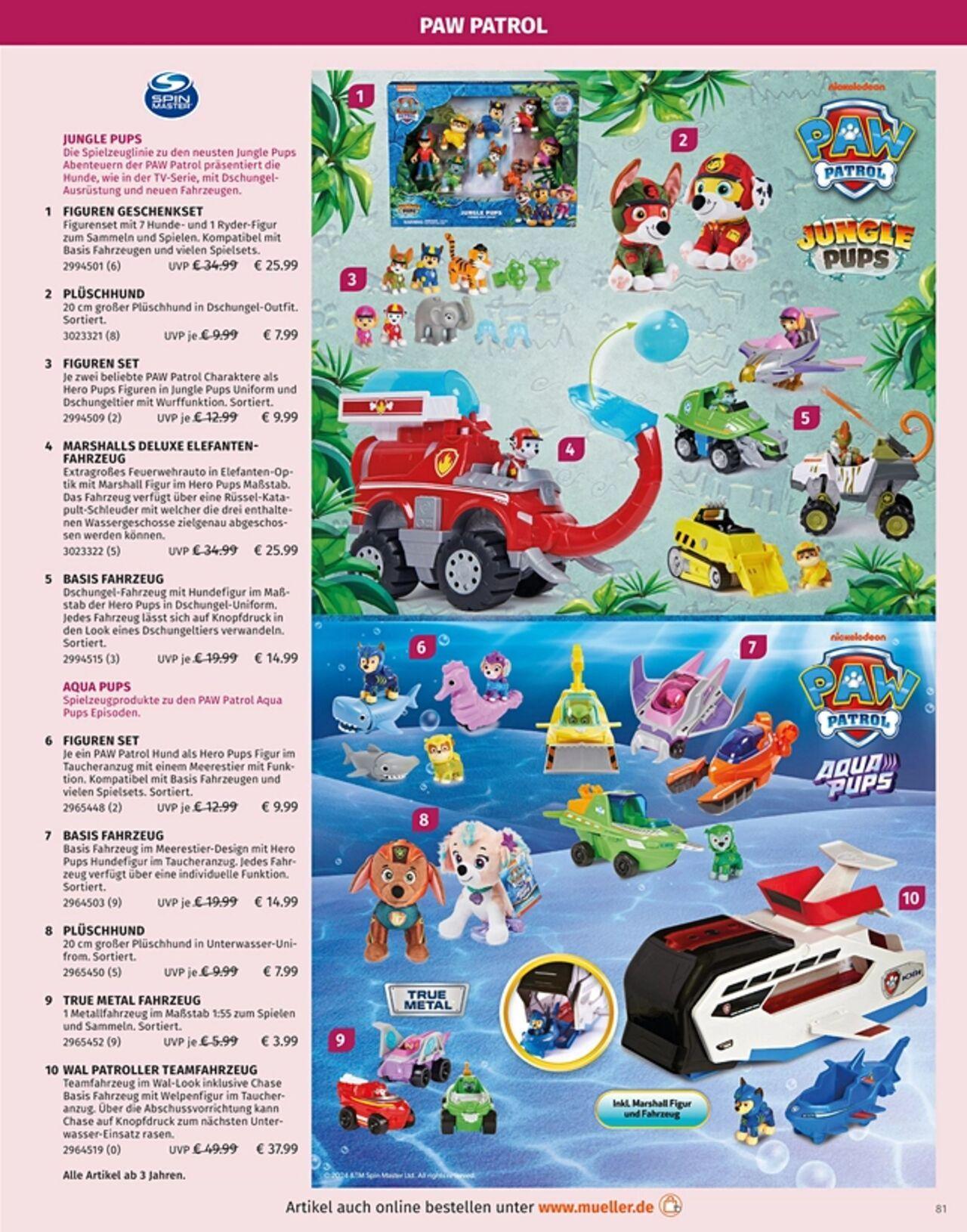 muller - Müller Spielwarenkatalog 28.10.2024 - 31.12.2024 - page: 81 muller - Müller Spielwarenkatalog 28.10.2024 - 31.12.2024 - page: 81