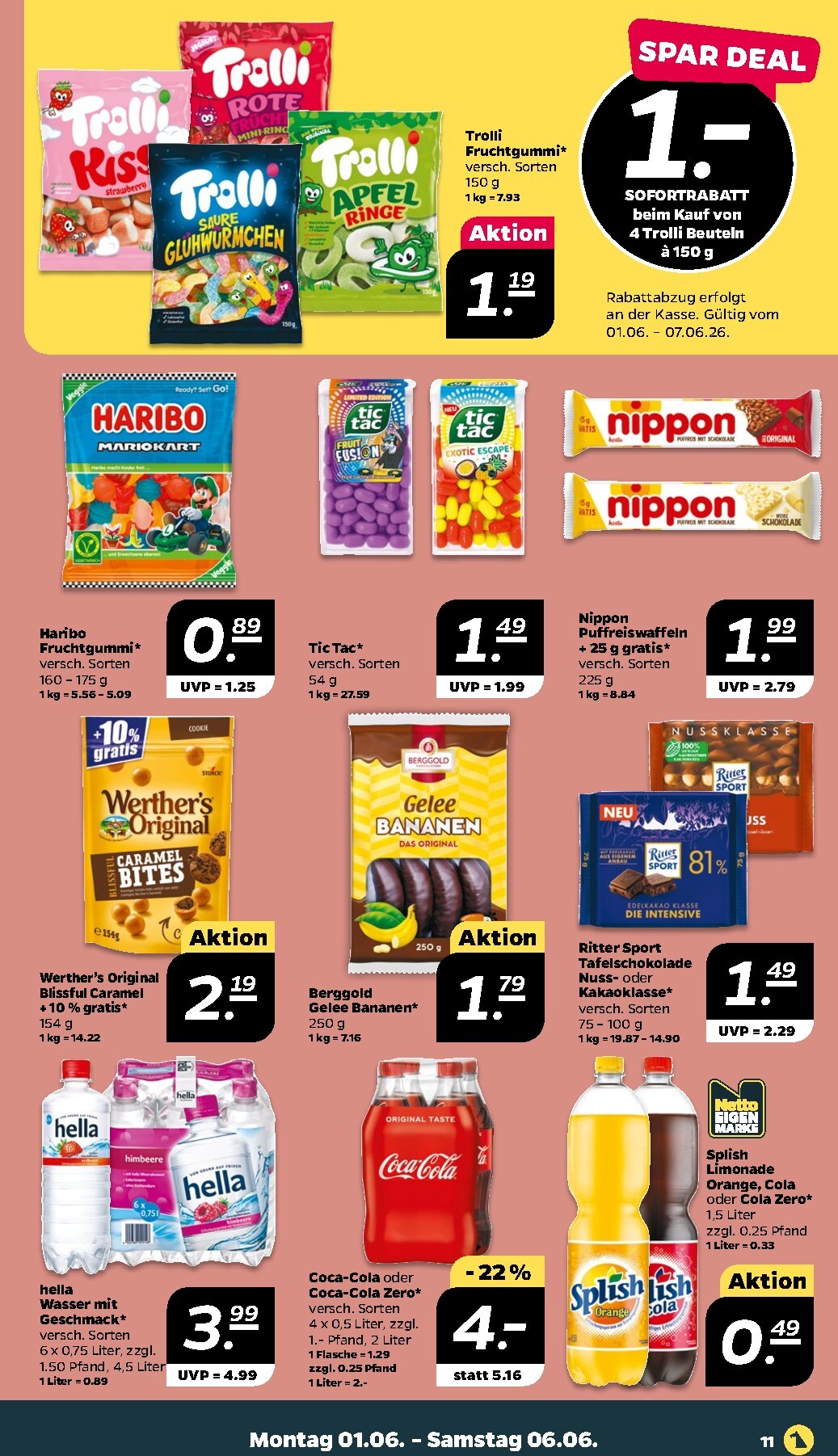 netto - Netto Prospekt nächste Woche – von Montag 01.06.2026 bis Samstag 06.06.2026 - page: 11