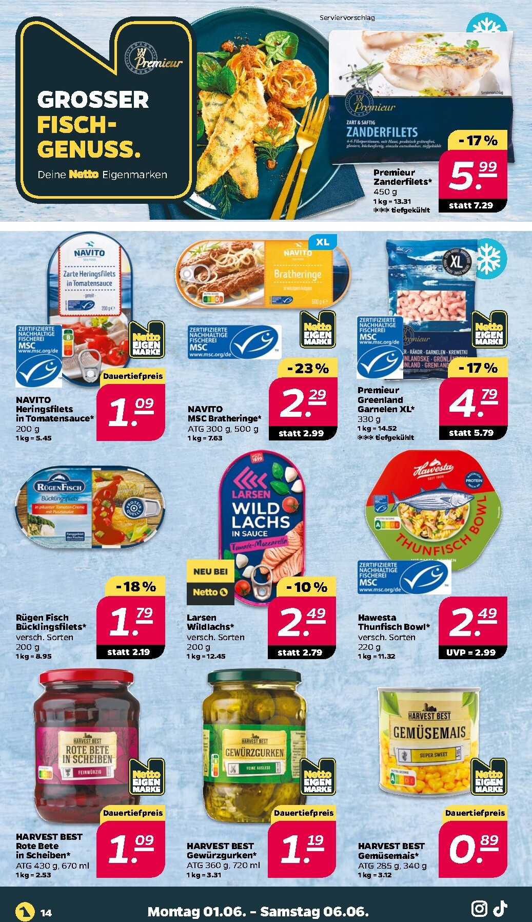 netto - Netto Prospekt nächste Woche – von Montag 01.06.2026 bis Samstag 06.06.2026 - page: 16
