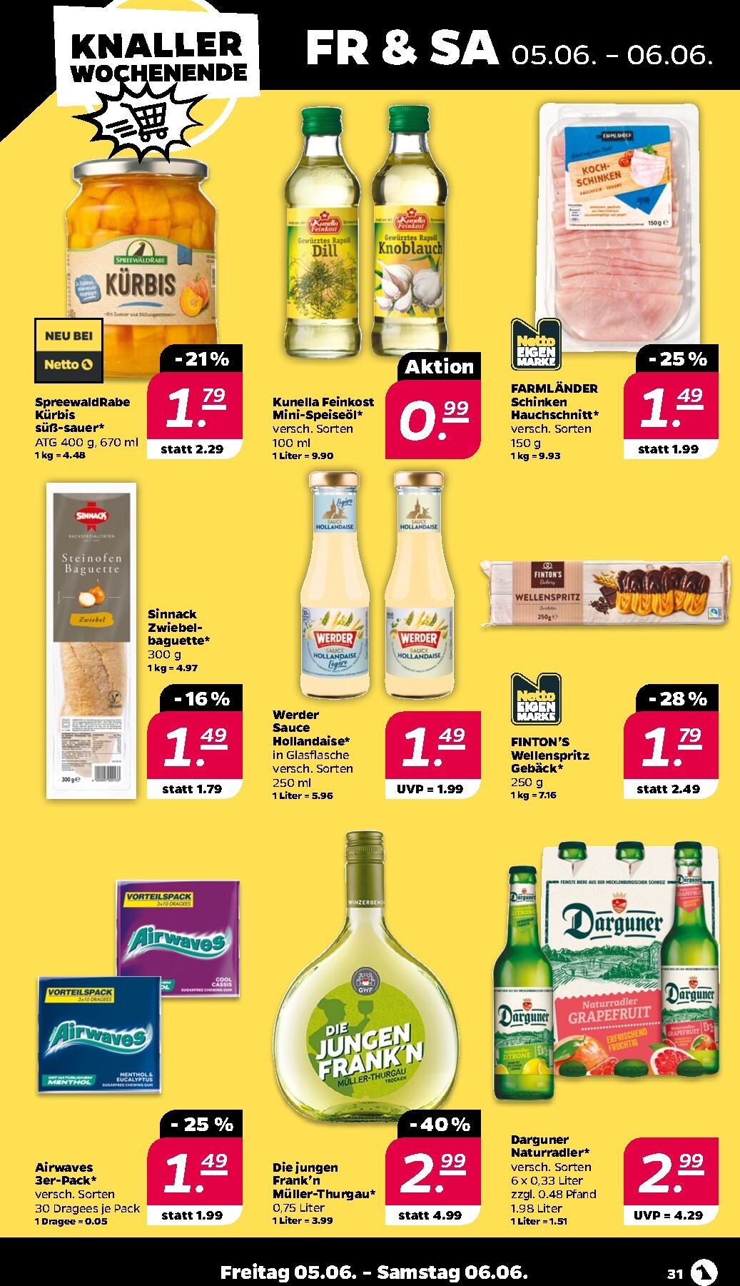 netto - Netto Prospekt nächste Woche – von Montag 01.06.2026 bis Samstag 06.06.2026 - page: 33