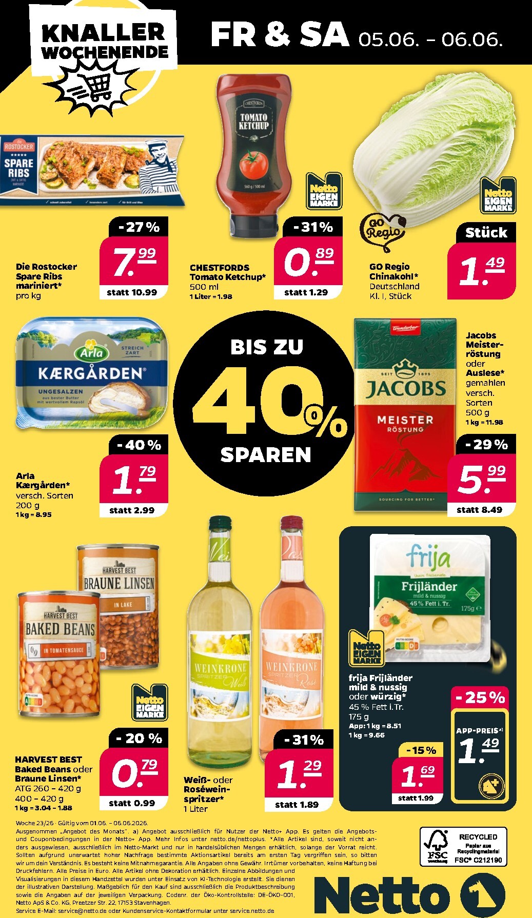 netto - Netto Prospekt nächste Woche – von Montag 01.06.2026 bis Samstag 06.06.2026 - page: 34