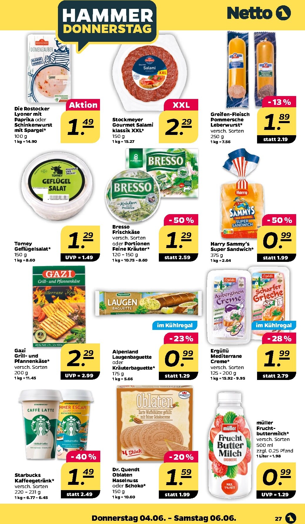 netto - Netto Prospekt nächste Woche – von Montag 01.06.2026 bis Samstag 06.06.2026 - page: 29