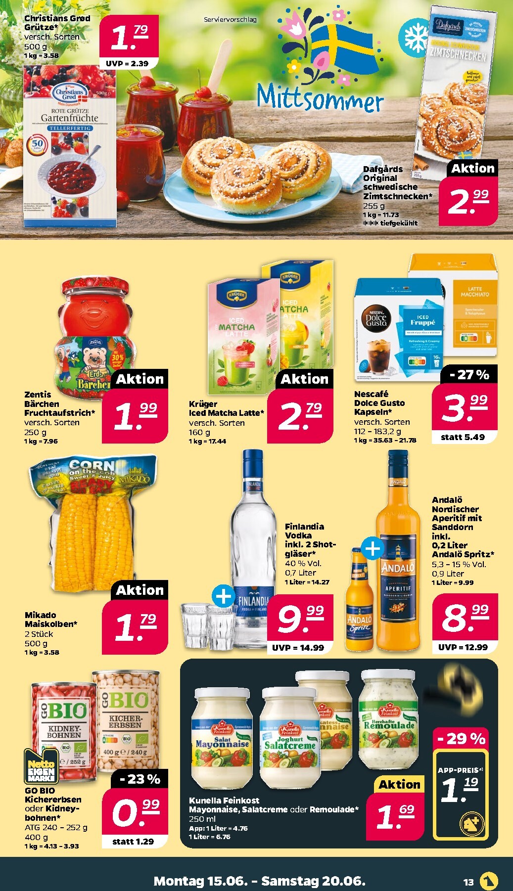netto - Netto Prospekt nächste Woche – von Montag 15.06.2026 bis Samstag 20.06.2026 - page: 13