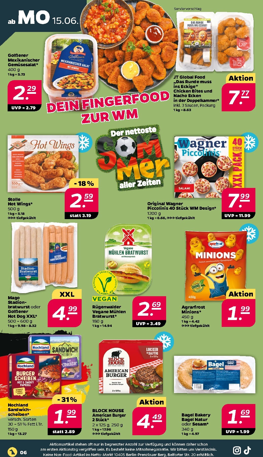 netto - Netto Prospekt nächste Woche – von Montag 15.06.2026 bis Samstag 20.06.2026 - page: 6