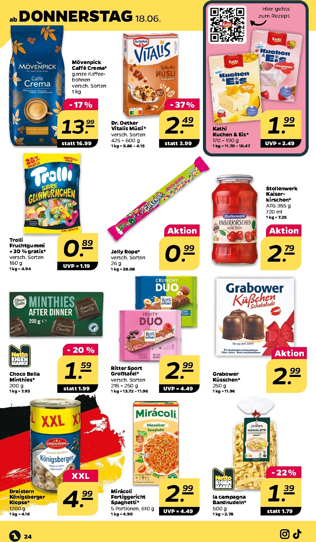 netto - Netto Prospekt nächste Woche – von Montag 15.06.2026 bis Samstag 20.06.2026 - page: 28