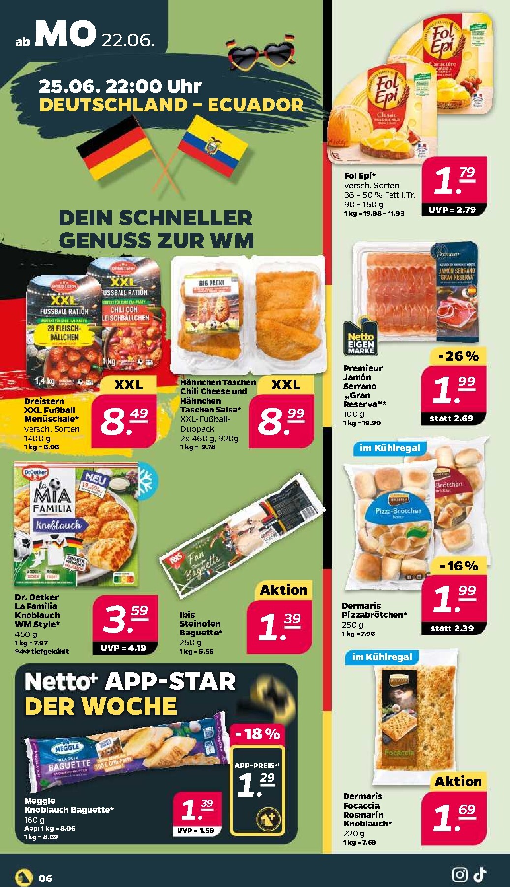 netto - Netto Prospekt nächste Woche – von Montag 22.06.2026 bis Samstag 27.06.2026 - page: 6
