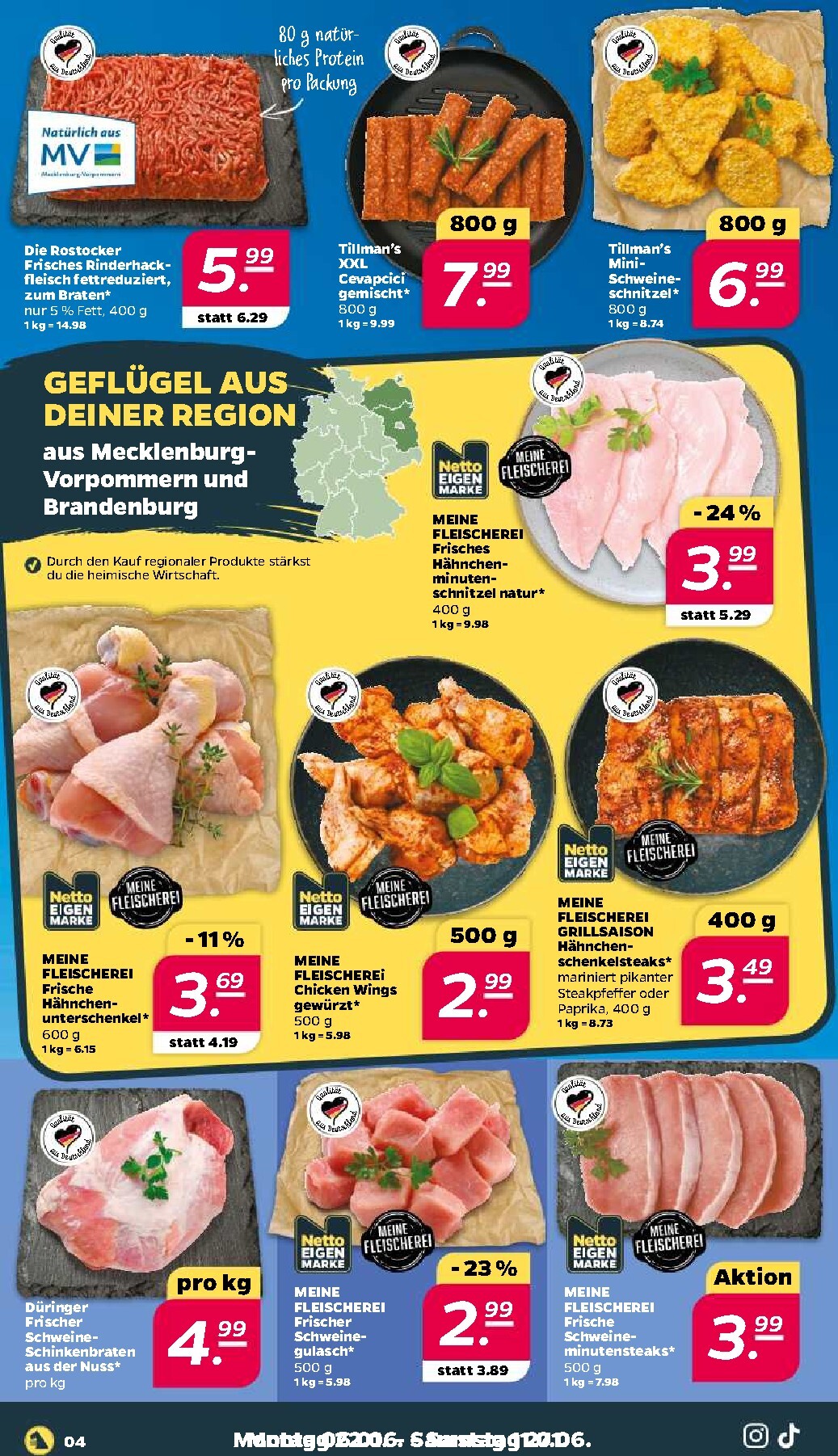 netto - Netto Prospekt nächste Woche – von Montag 22.06.2026 bis Samstag 27.06.2026 - page: 4