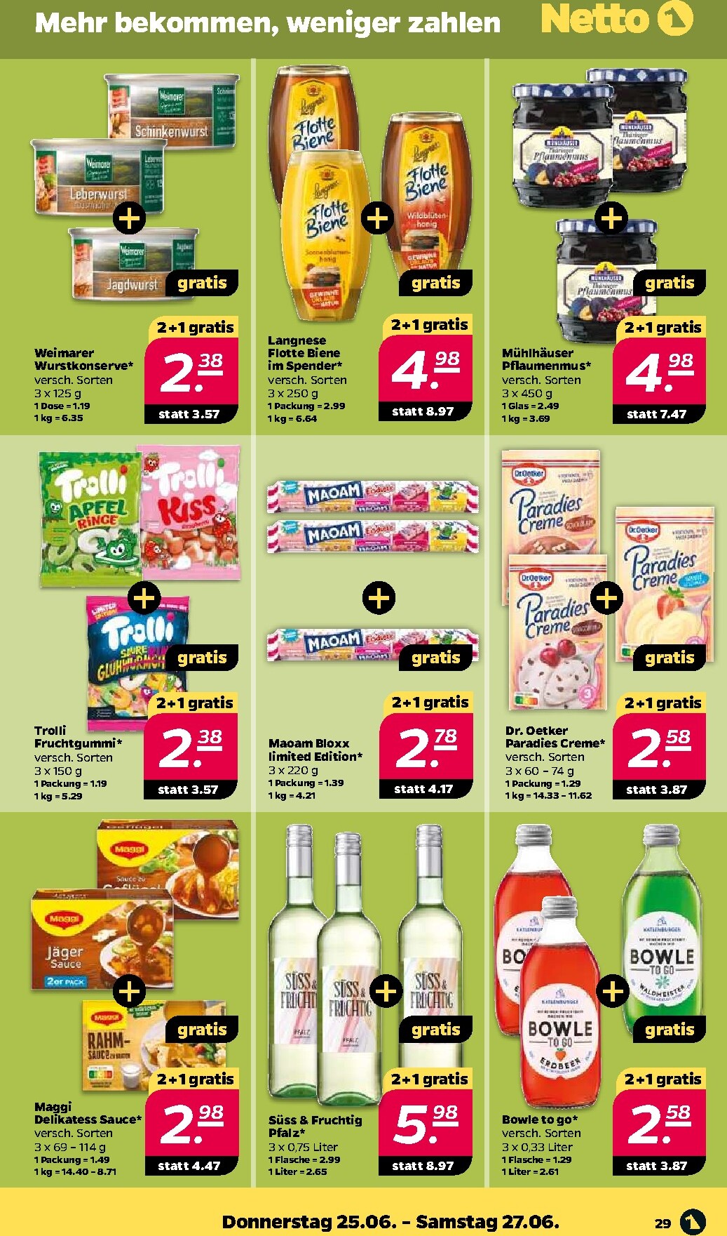 netto - Netto Prospekt nächste Woche – von Montag 22.06.2026 bis Samstag 27.06.2026 - page: 33