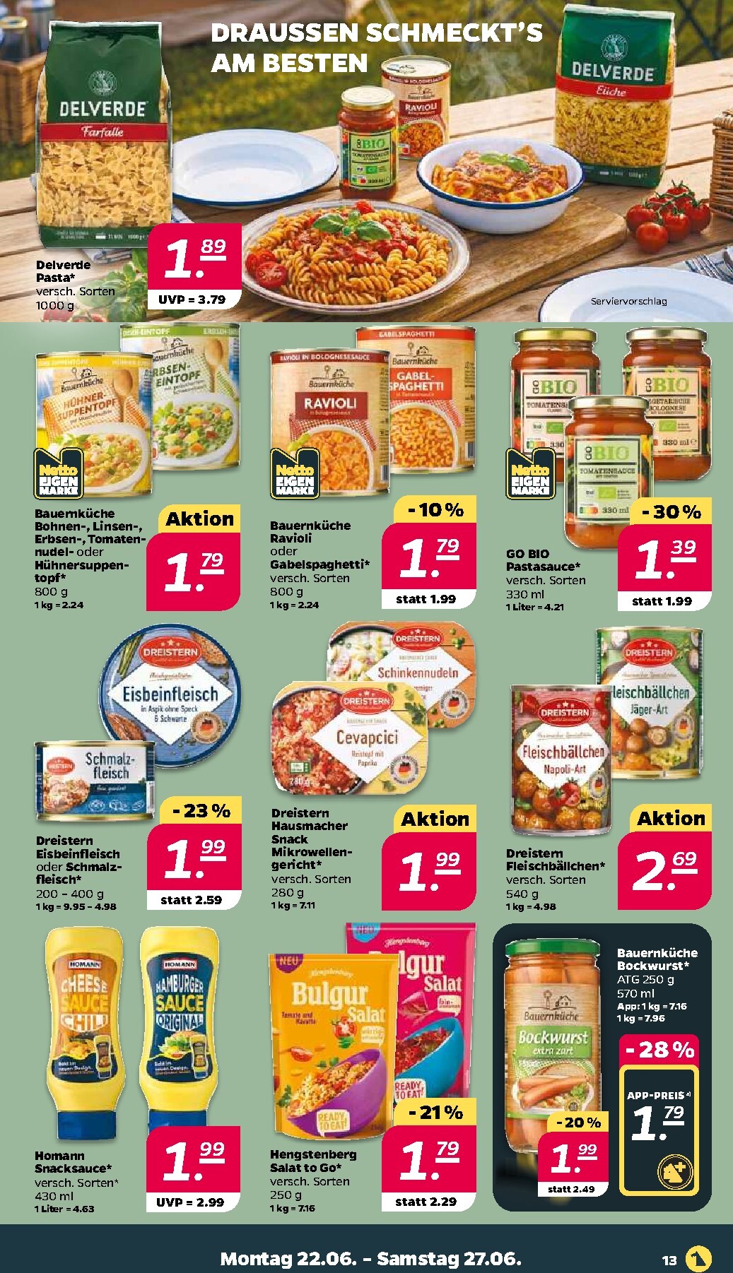 netto - Netto Prospekt nächste Woche – von Montag 22.06.2026 bis Samstag 27.06.2026 - page: 15