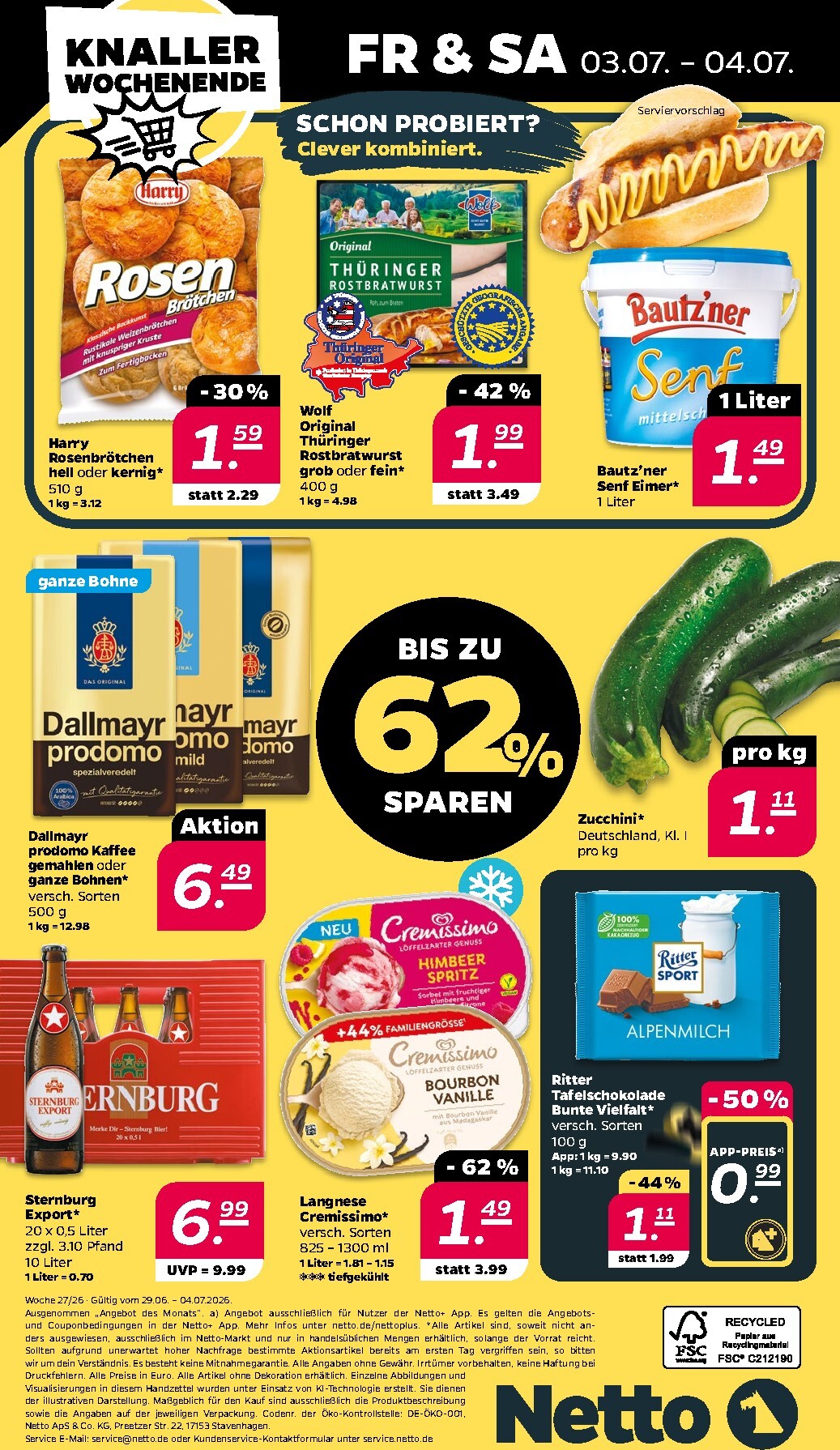 netto - Netto Prospekt nächste Woche – von Montag 29.06.2026 bis Samstag 04.07.2026 - page: 36