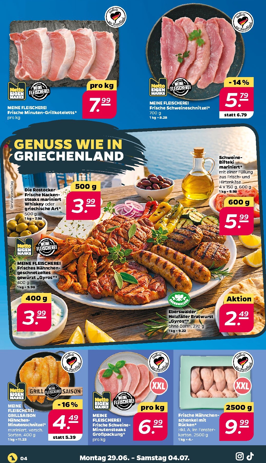 netto - Netto Prospekt nächste Woche – von Montag 29.06.2026 bis Samstag 04.07.2026 - page: 4