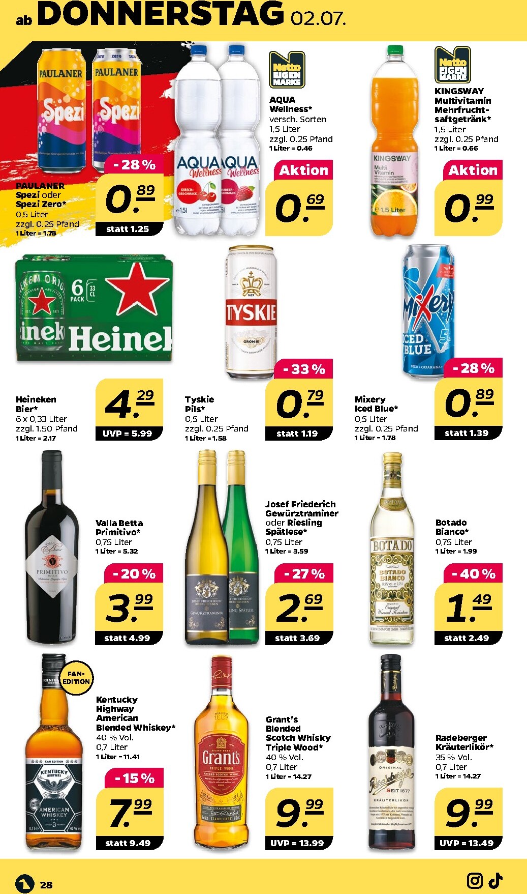 netto - Netto Prospekt nächste Woche – von Montag 29.06.2026 bis Samstag 04.07.2026 - page: 32