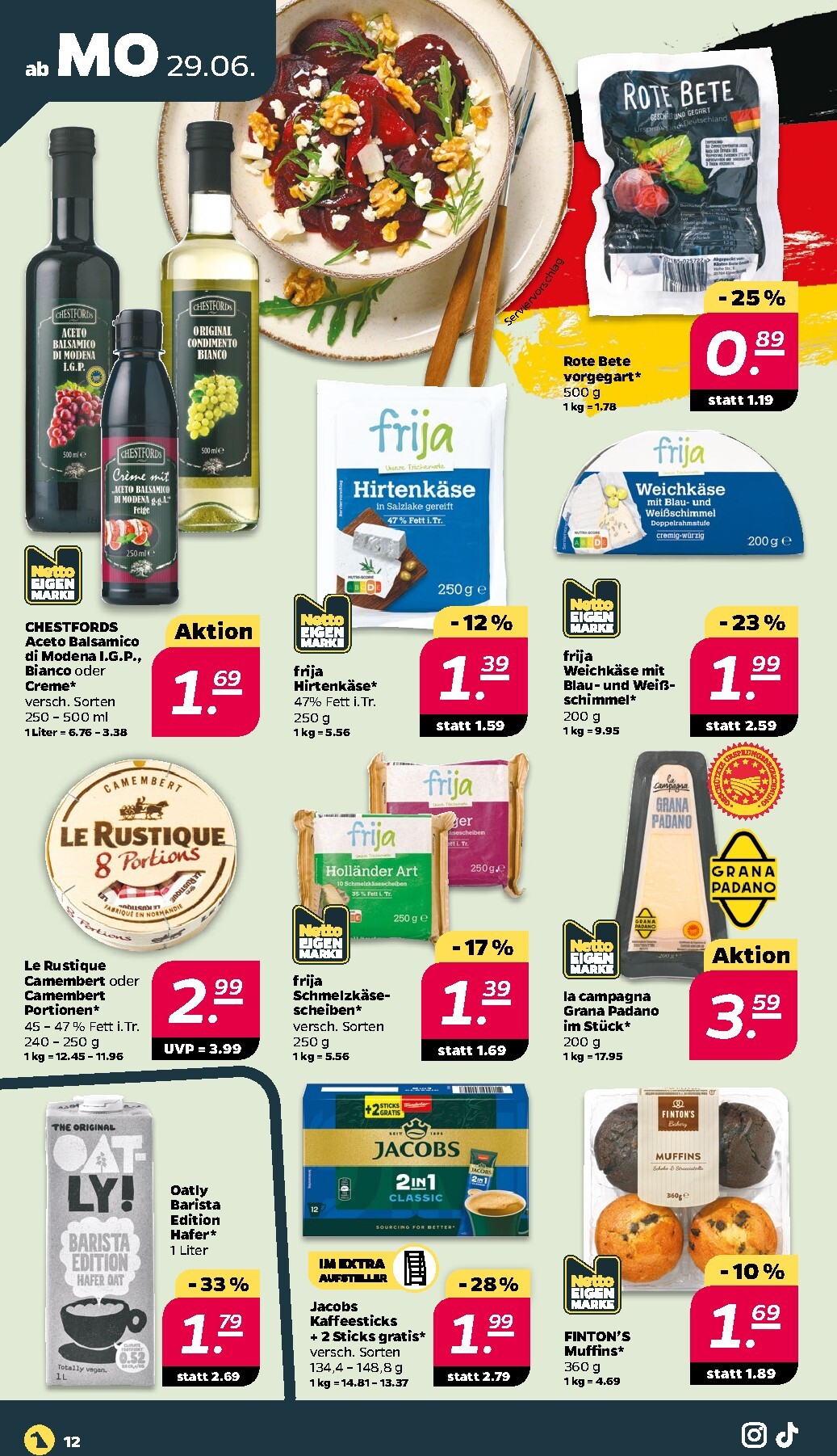 netto - Netto Prospekt nächste Woche – von Montag 29.06.2026 bis Samstag 04.07.2026 - page: 12