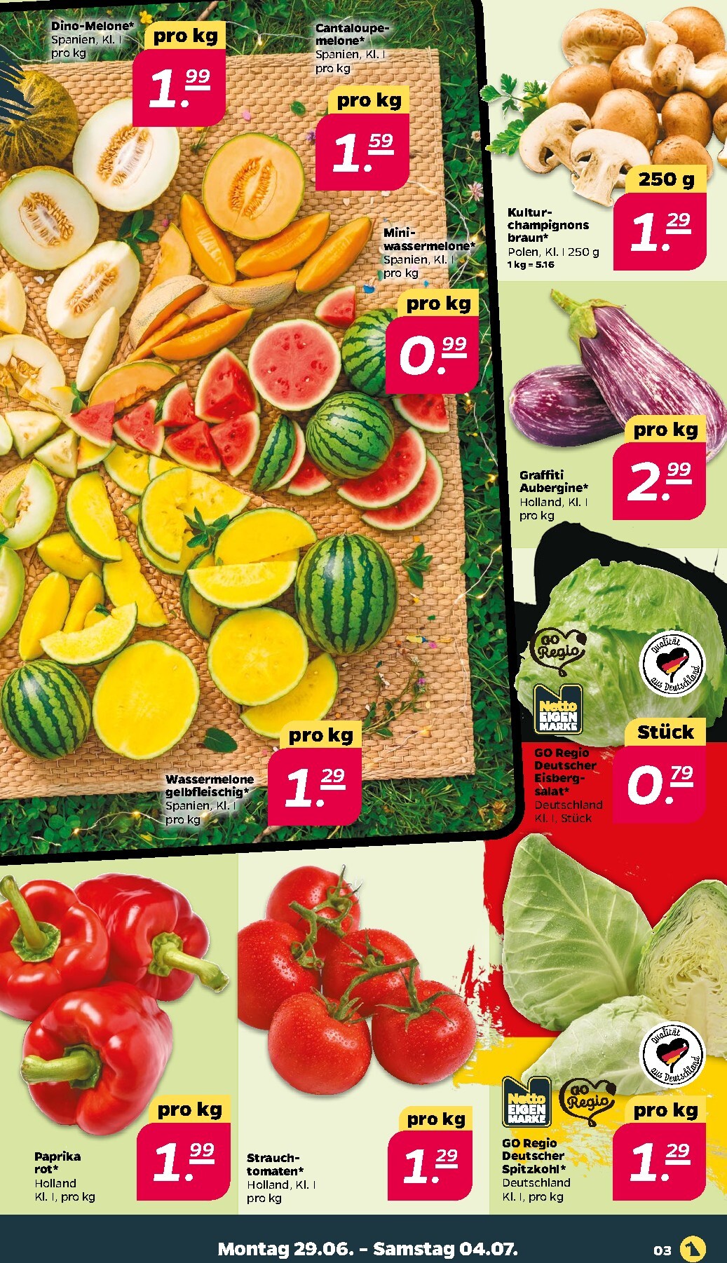 netto - Netto Prospekt nächste Woche – von Montag 29.06.2026 bis Samstag 04.07.2026 - page: 3