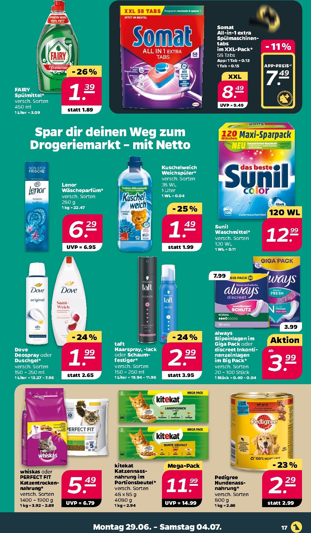 netto - Netto Prospekt nächste Woche – von Montag 29.06.2026 bis Samstag 04.07.2026 - page: 17